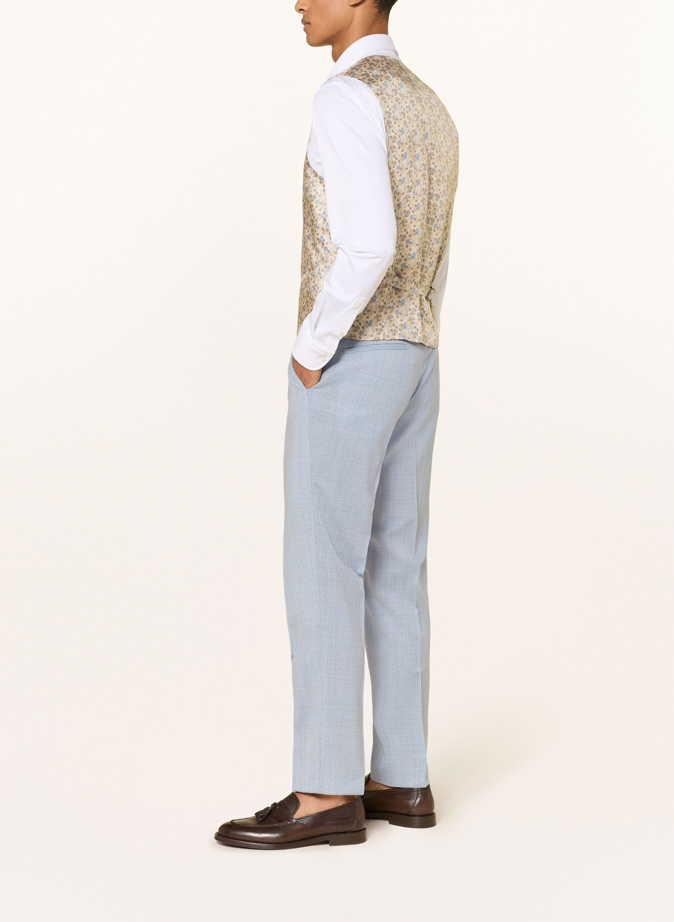 CG - CLUB of GENTS Pantalon de costume CG PACO Slim Fit: 61 HELLBLAU