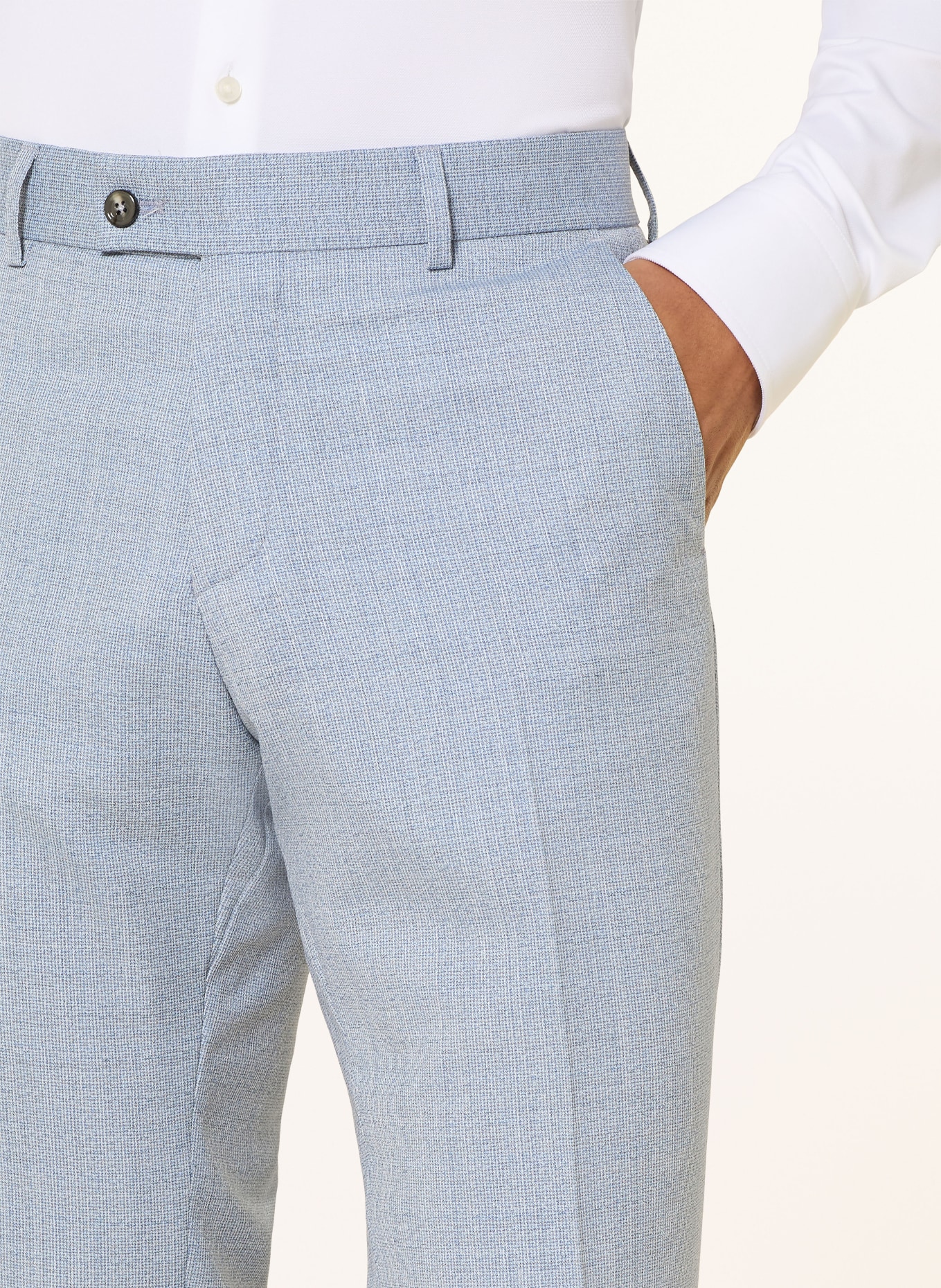 CG - CLUB of GENTS Pantalon de costume CG PACO Slim Fit: 61 HELLBLAU