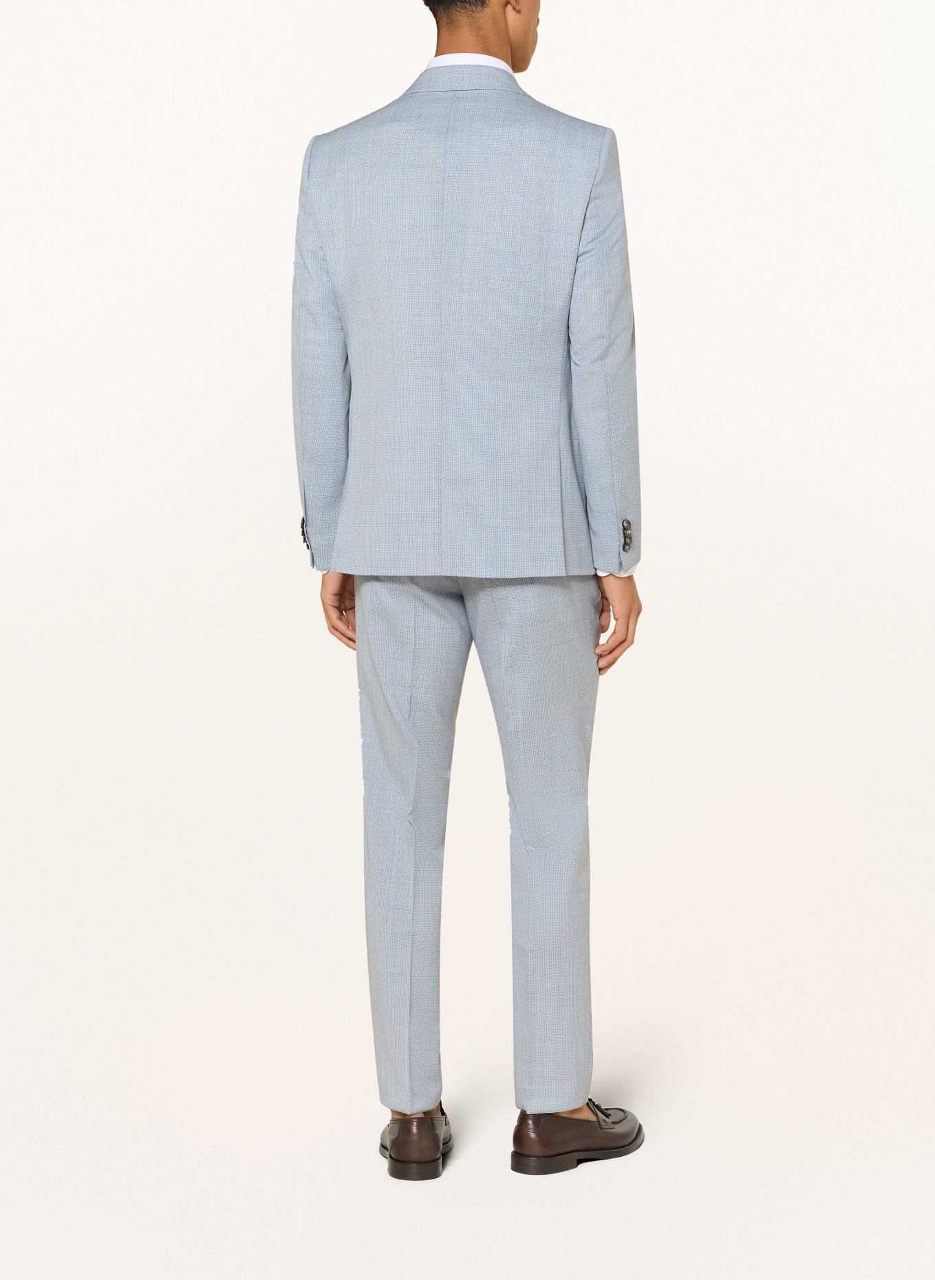 CG - CLUB of GENTS CG PAUL Slim Fit Suit Jacket: 61 HELLBLAU