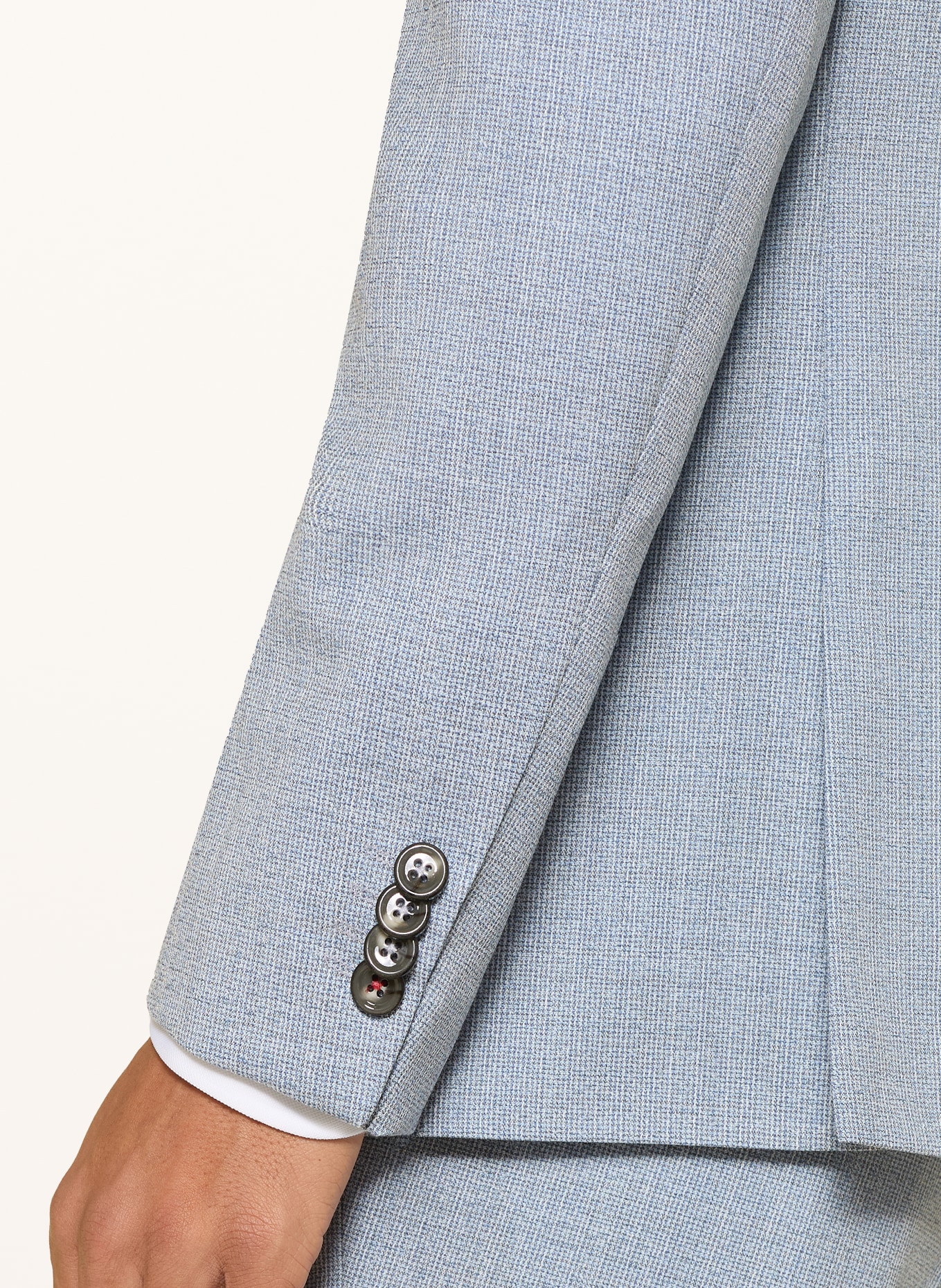 CG - CLUB of GENTS CG PAUL Slim Fit Suit Jacket: 61 HELLBLAU