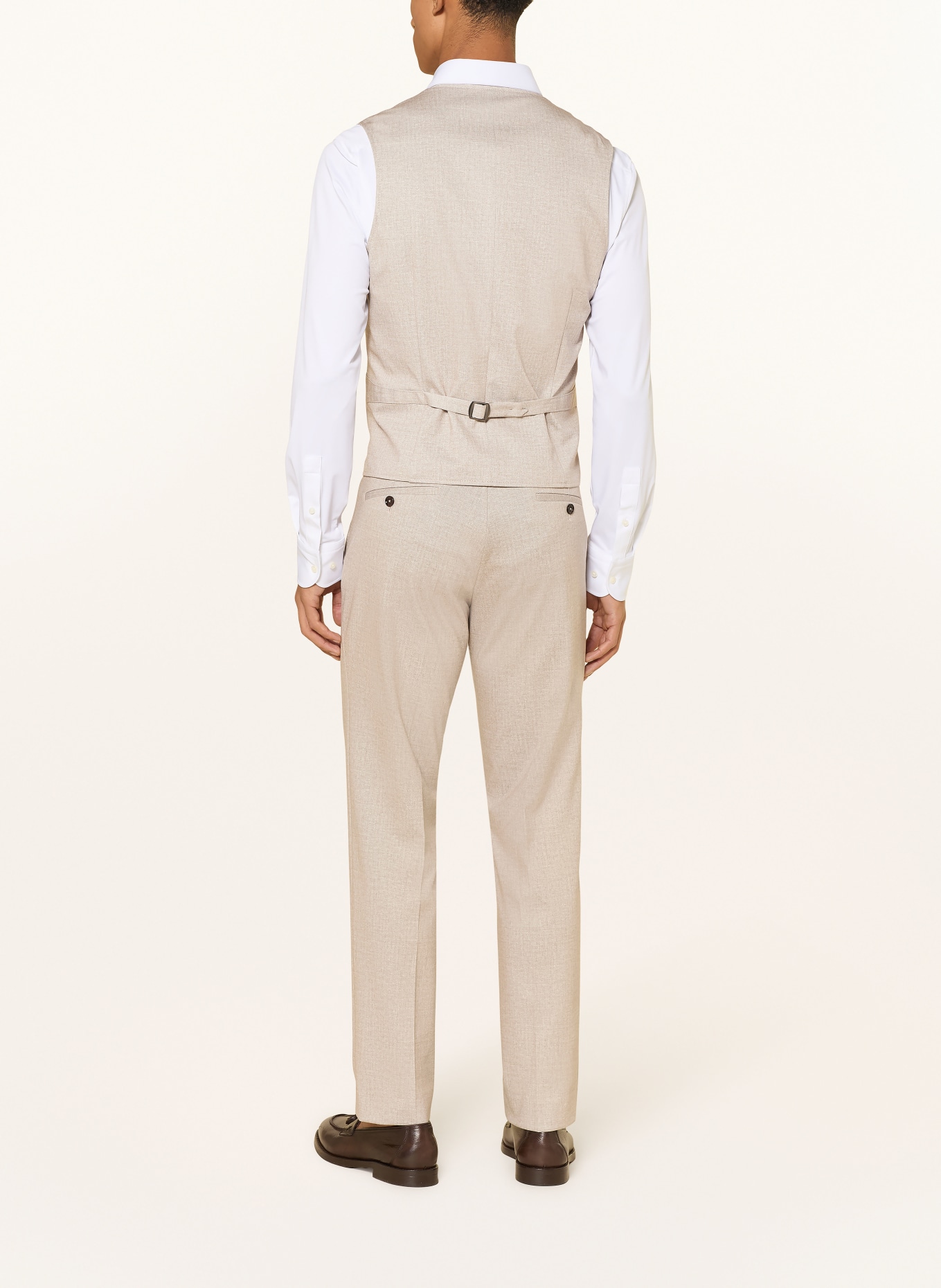 CG - CLUB of GENTS Gilet ajusté CG PLUM Slim Fit: 21 HELLBEIGE