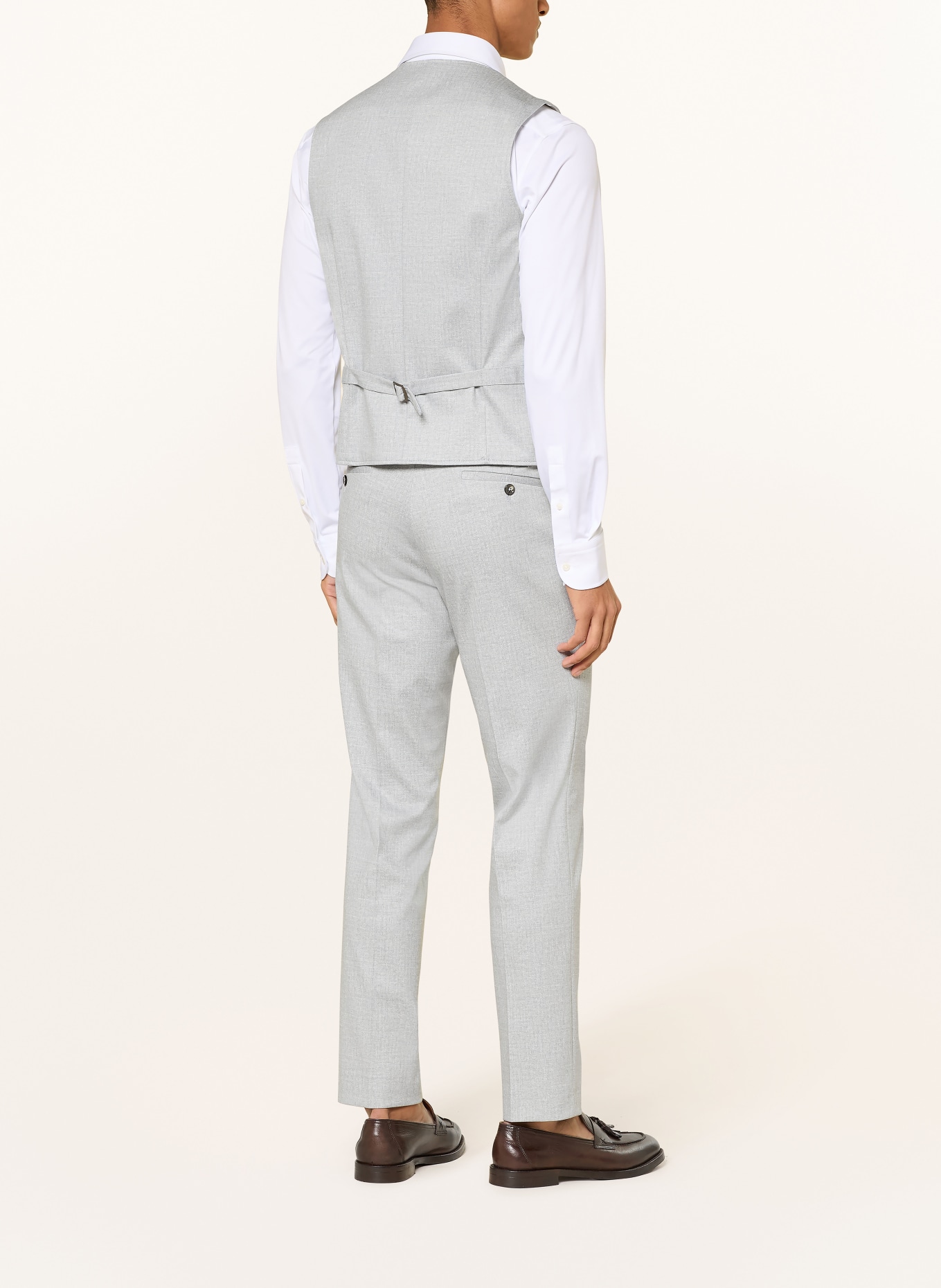 CG - CLUB of GENTS Anzugsweste CG PLUM Slim Fit: 61 HELLBLAU