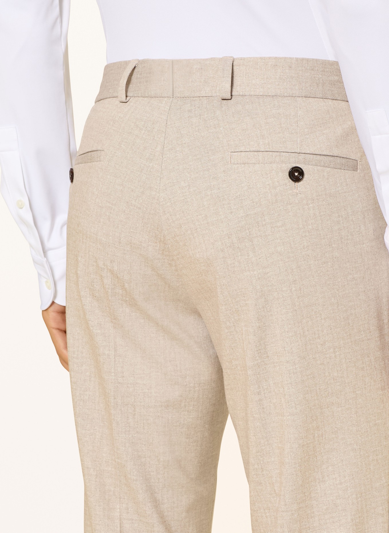 CG - CLUB of GENTS Pantalon de costume CG PACO Slim Fit: 21 HELLBEIGE