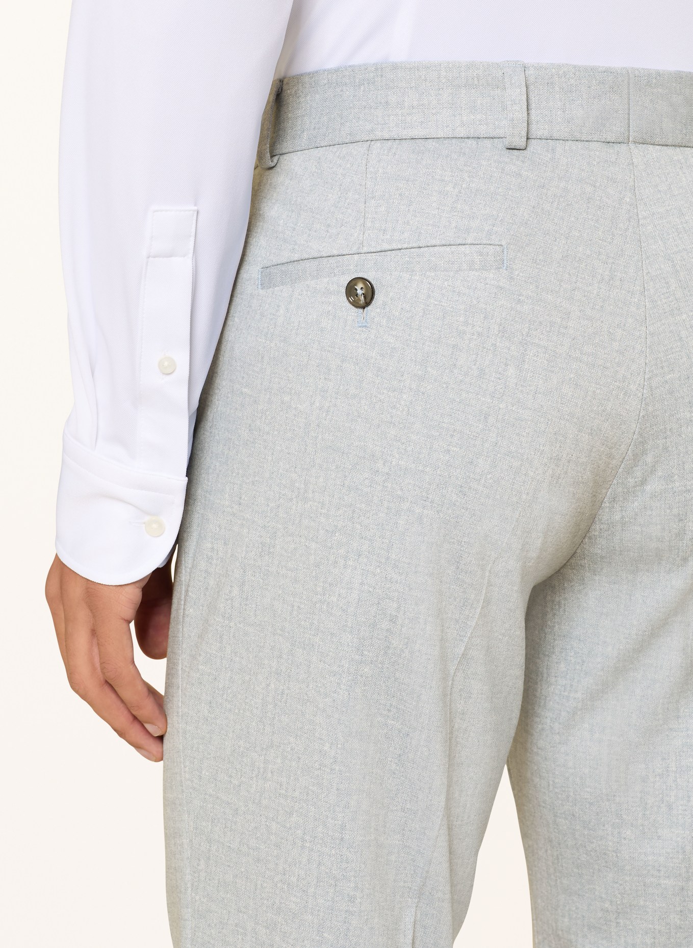 CG - CLUB of GENTS Anzughose CG PACO Slim Fit: 61 HELLBLAU