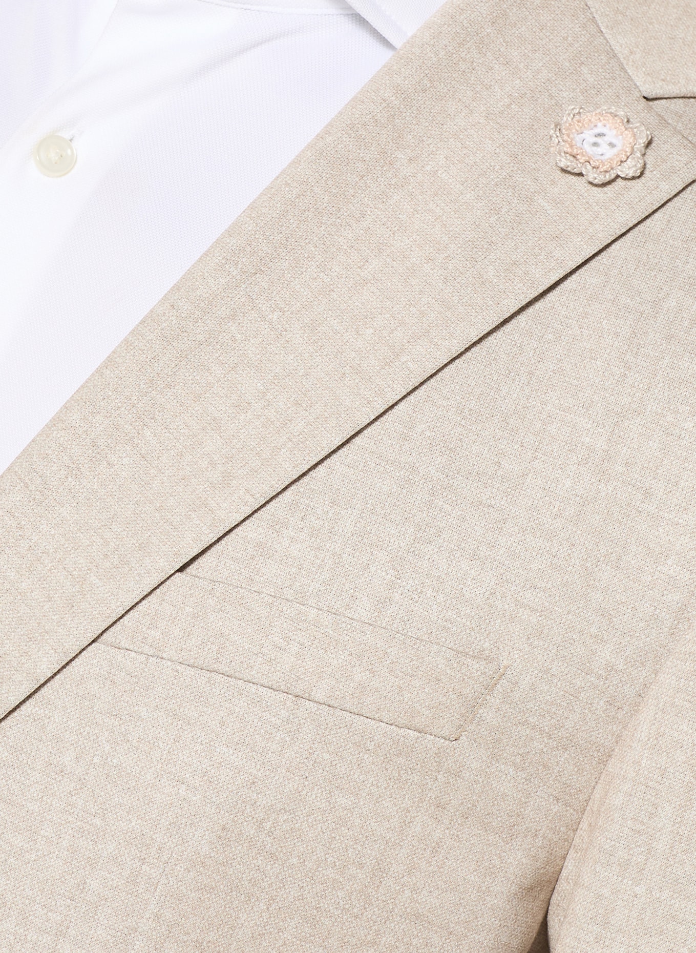 CG - CLUB of GENTS Anzugsakko CG PAUL Slim Fit: 21 HELLBEIGE