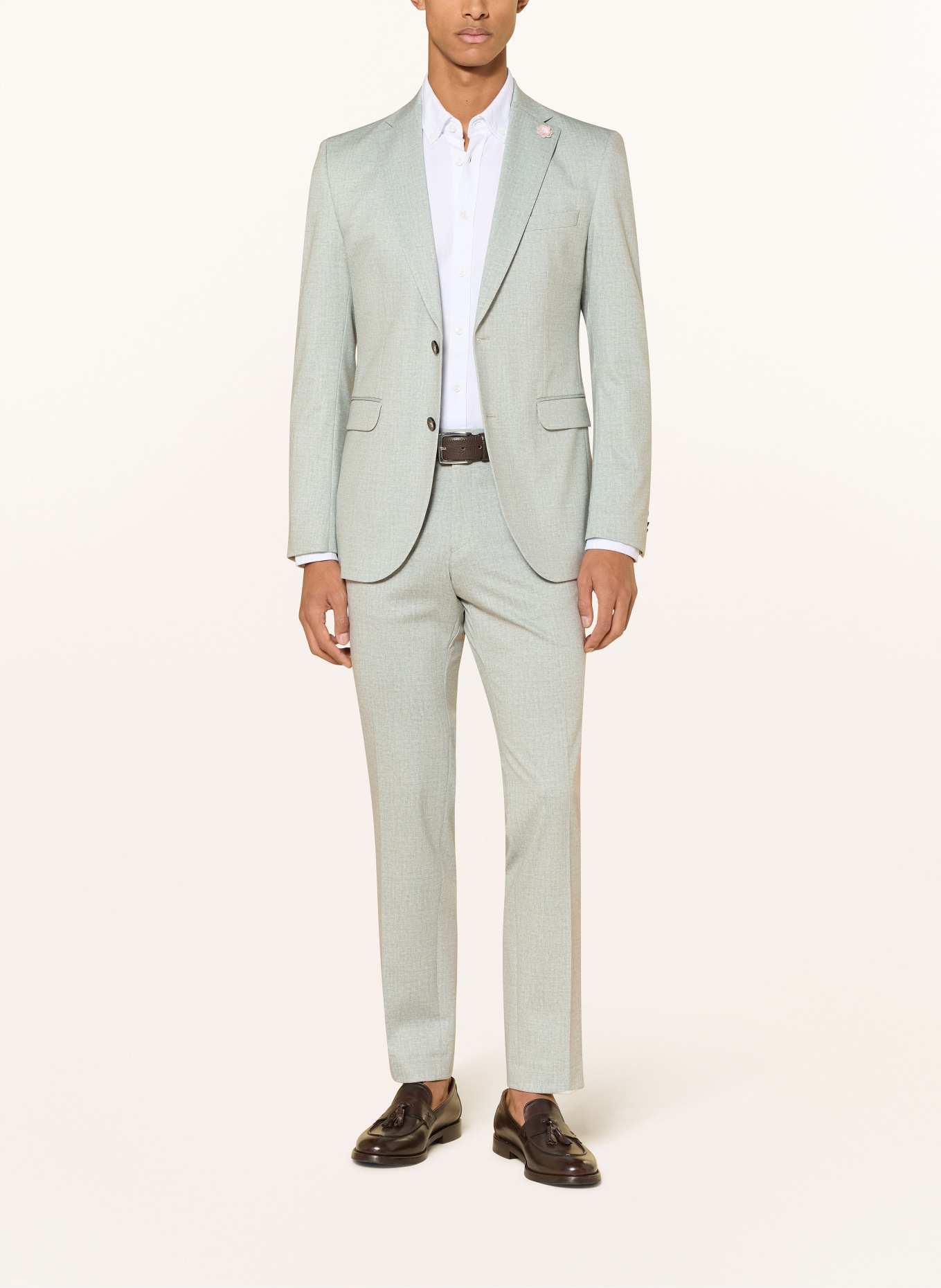 CG - CLUB of GENTS Anzugsakko CG PAUL Slim Fit: 51 hellgrün