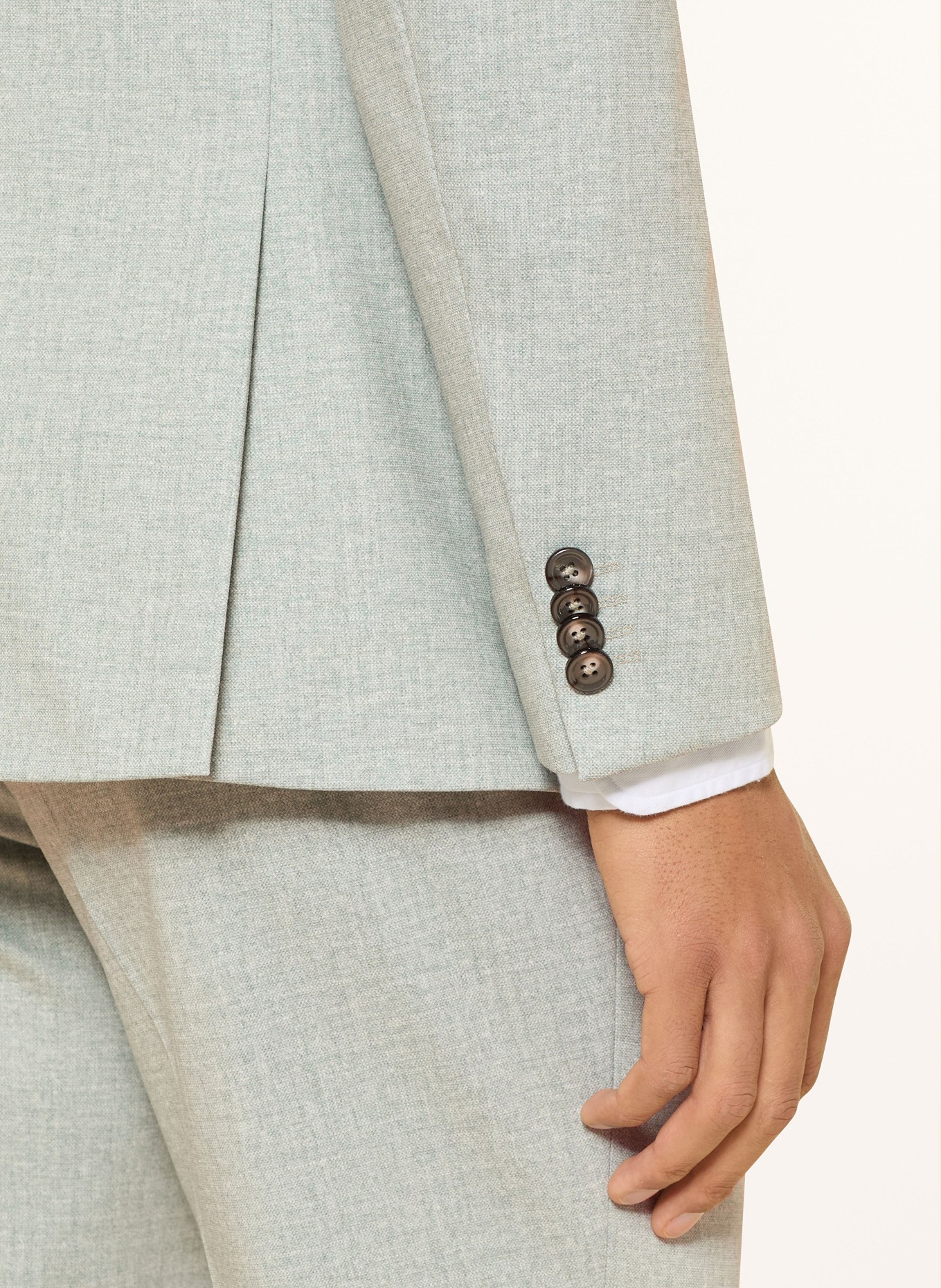 CG - CLUB of GENTS Anzugsakko CG PAUL Slim Fit: 51 hellgrün