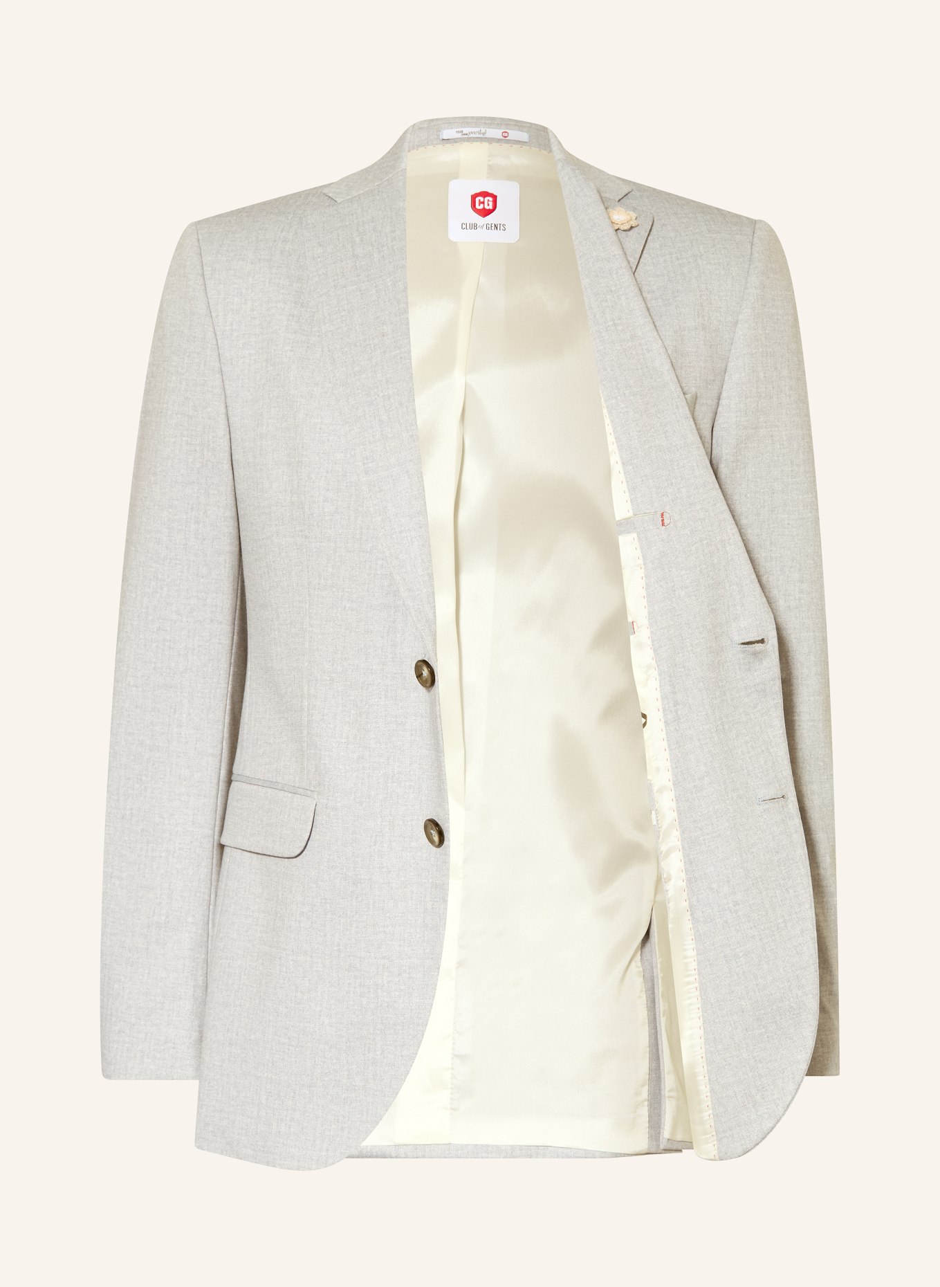 CG - CLUB of GENTS Anzugsakko CG PAUL Slim Fit: 61 HELLBLAU