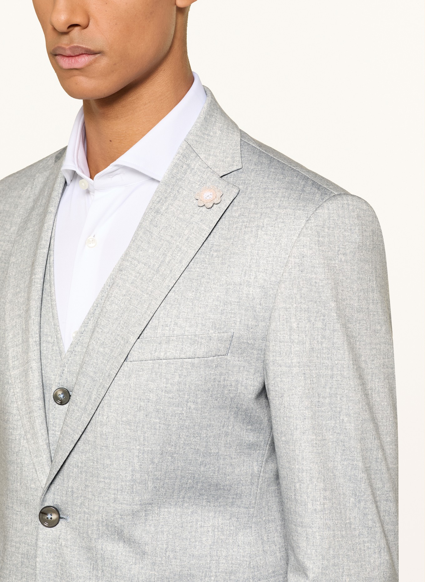 CG - CLUB of GENTS Anzugsakko CG PAUL Slim Fit: 61 HELLBLAU