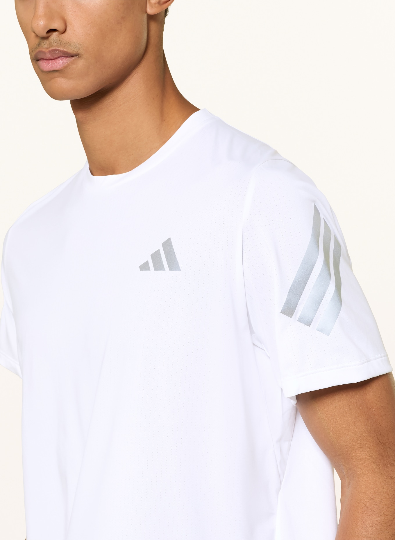 adidas Laufshirt ADI365 CLIMACOOL: WEISS