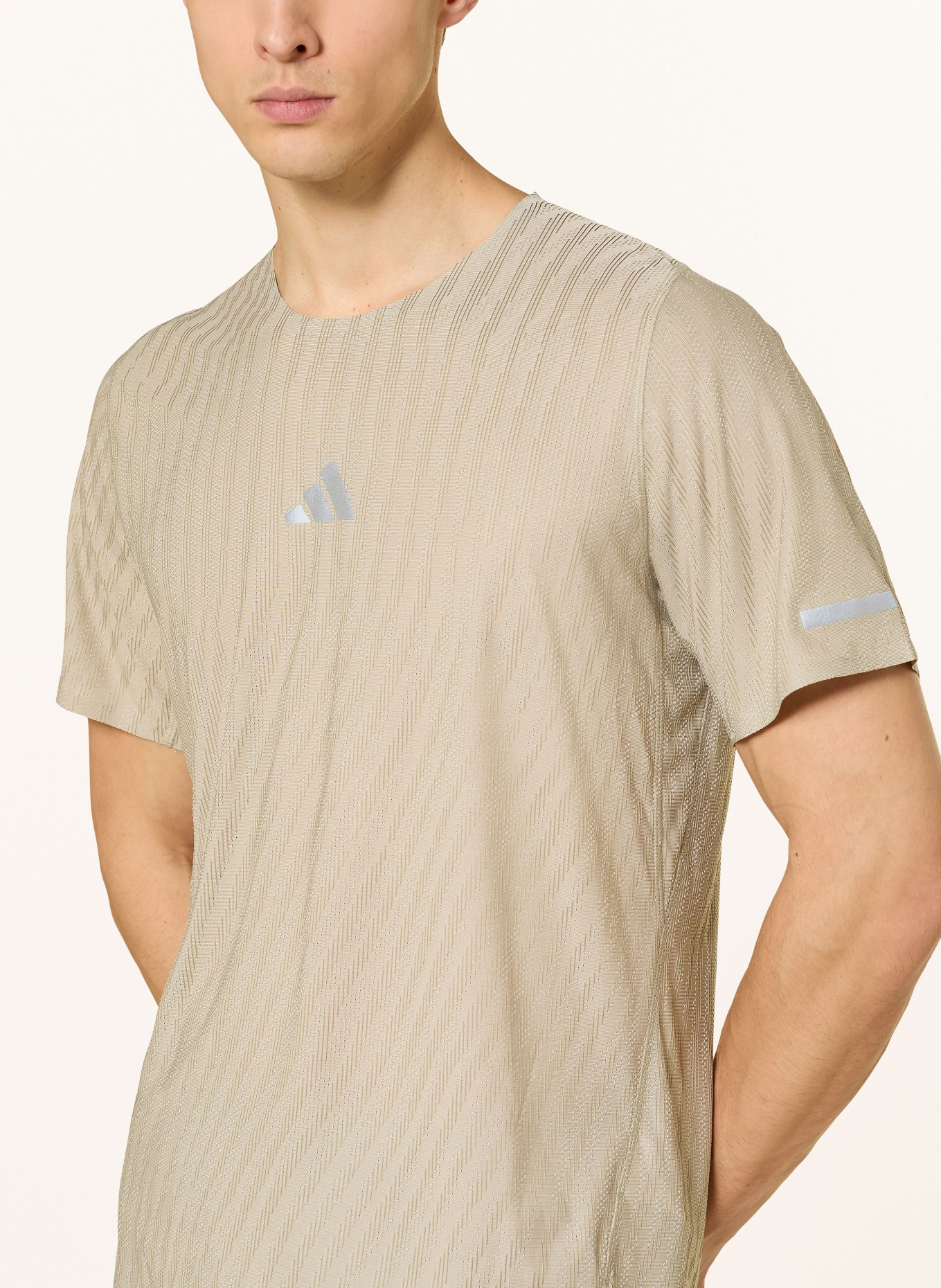 adidas Koszulka do biegania ADI365: BEŻOWY