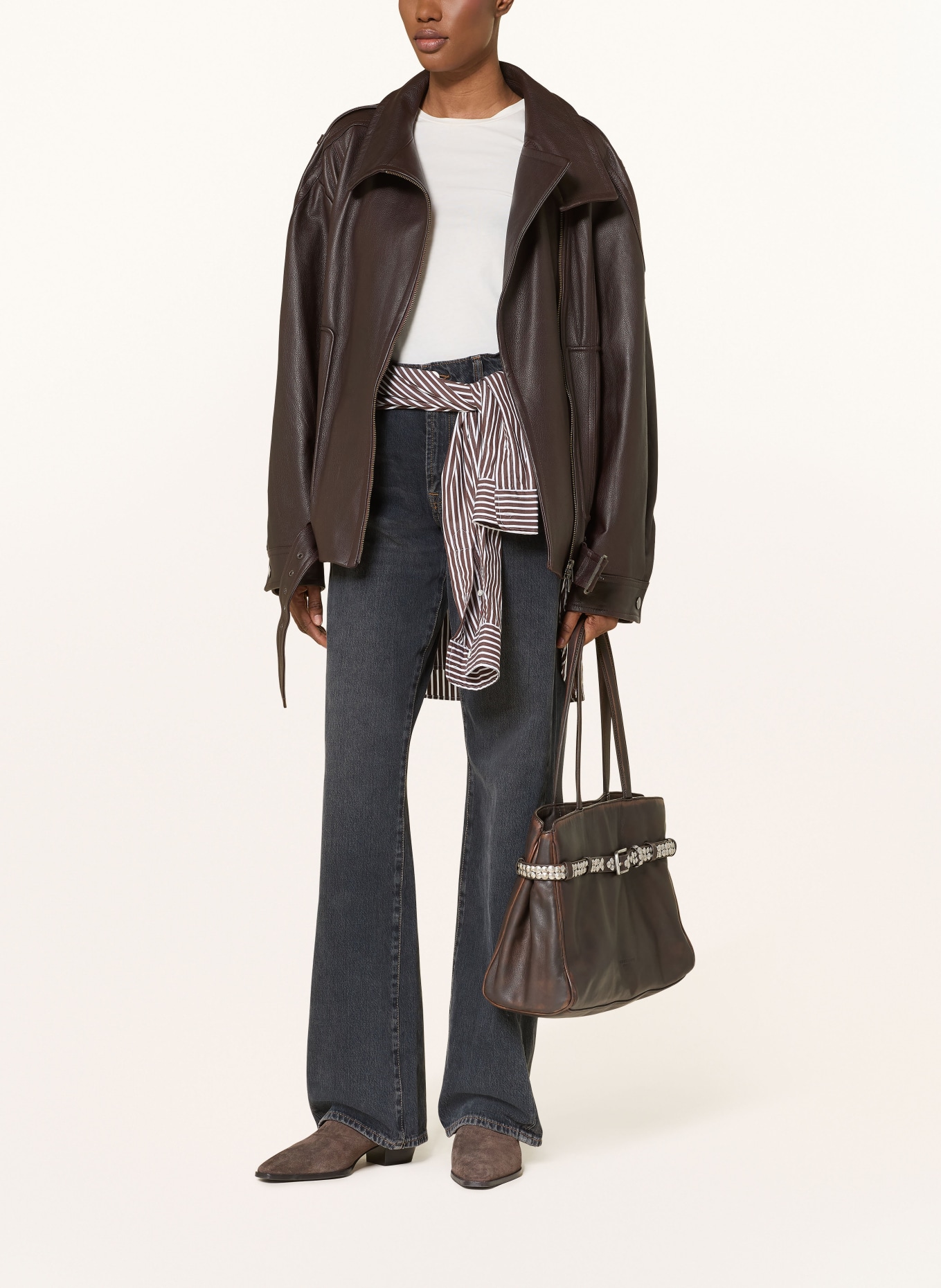 7 for all mankind Straight jeans TESS TROUSER: 21B Stormwave