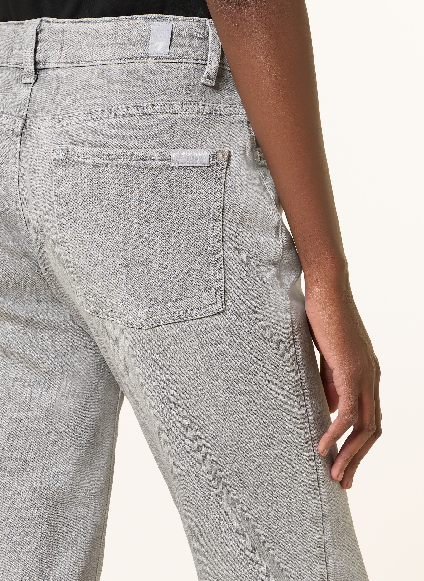 7 for all mankind Proste dżinsy CALIE STRAIGHT: 1BG Panalu