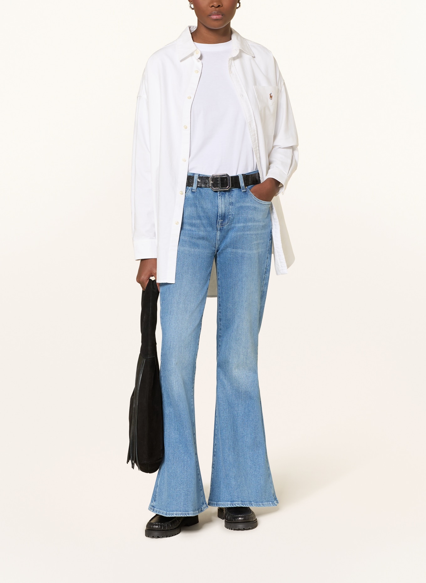 7 for all mankind Flared Jeans THE BELL: 1ZH Iceflow