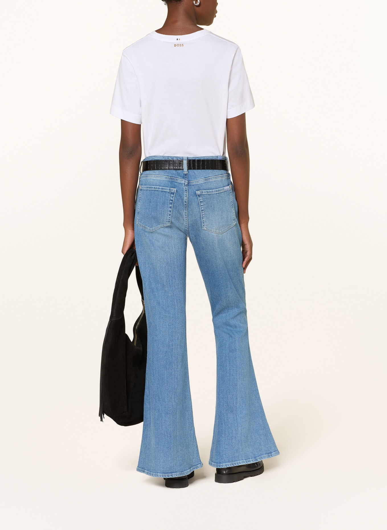 7 for all mankind Flared Jeans THE BELL: 1ZH Iceflow
