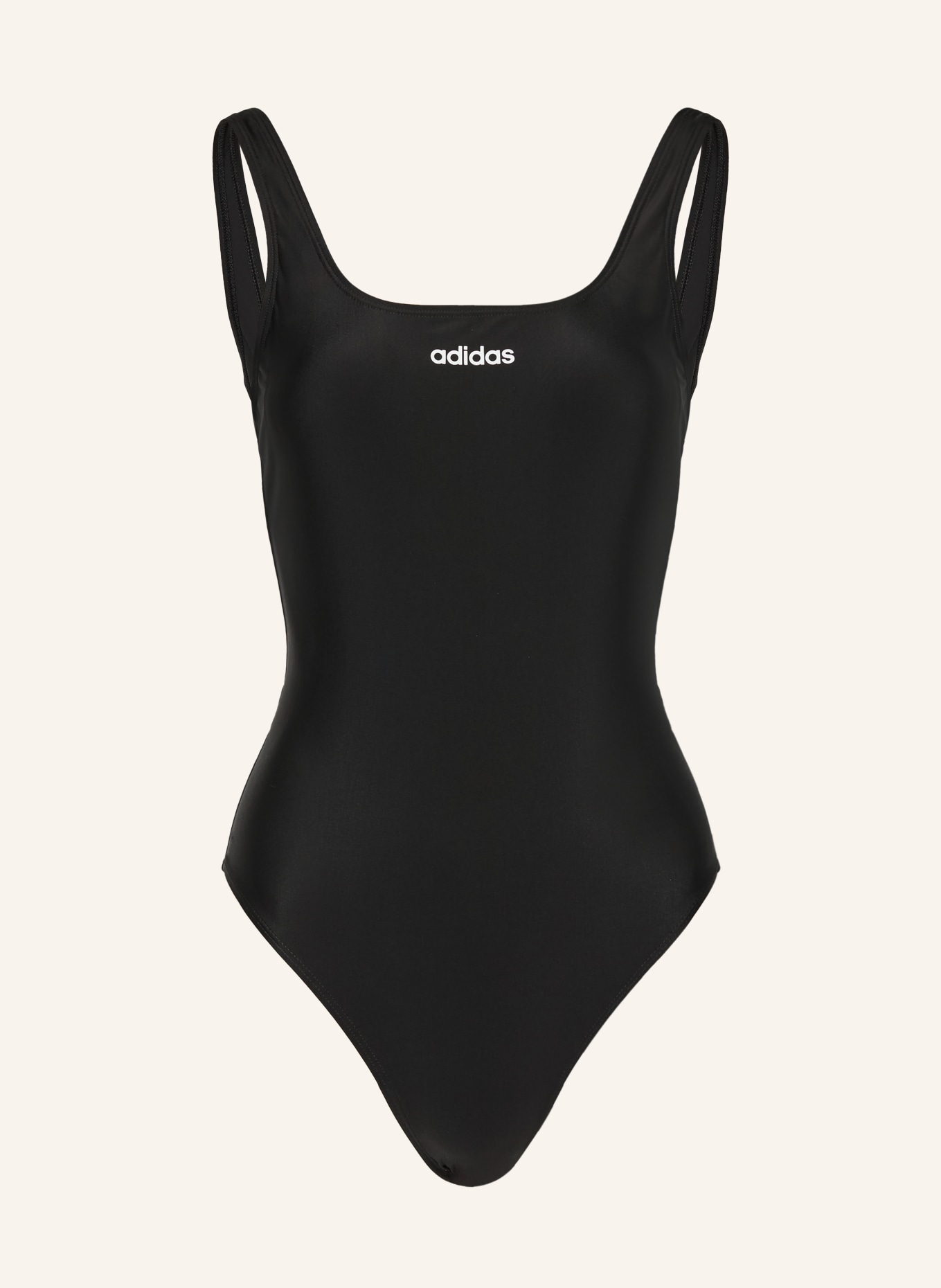 adidas Badeanzug ESSENTIALS: SCHWARZ / WEISS