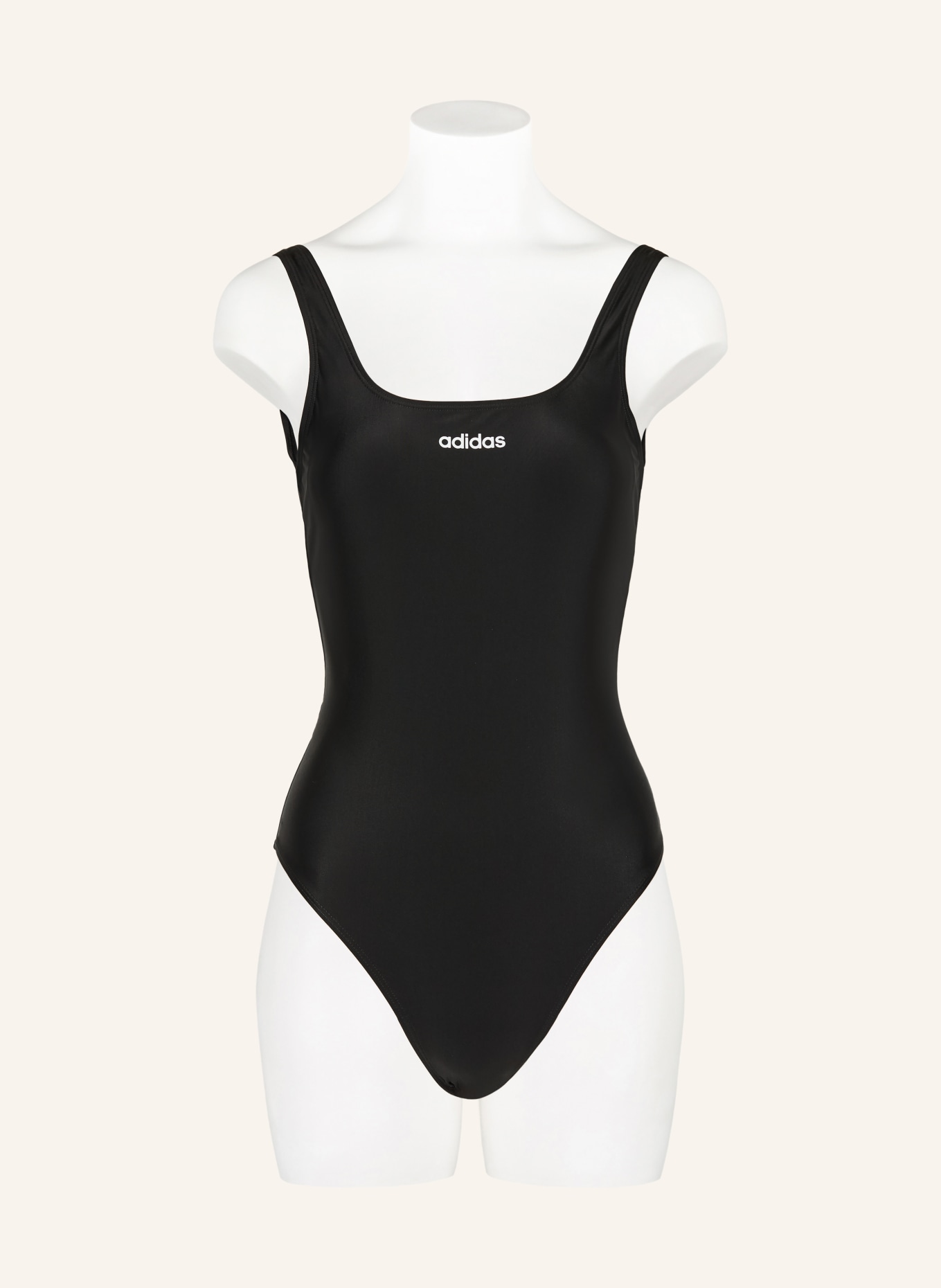 adidas Badeanzug ESSENTIALS: SCHWARZ / WEISS