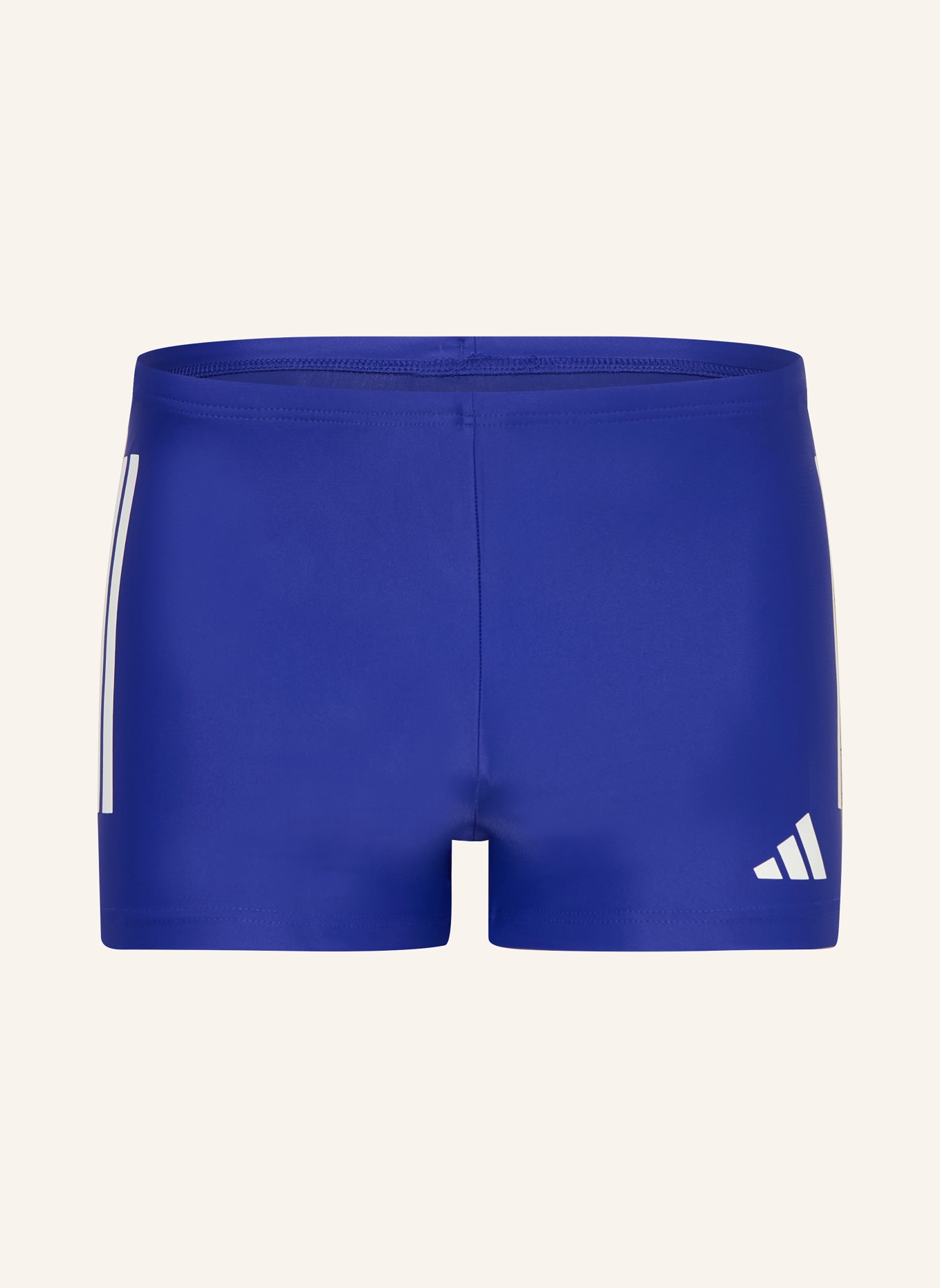 adidas Swim trunks 3-STRIPE 2-INCH: BLUE / WHITE