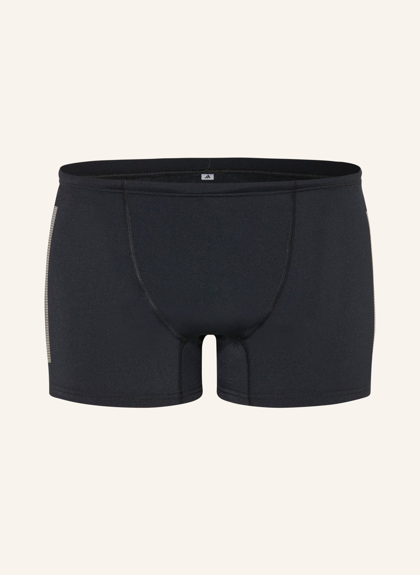 adidas Badeshorts RIPSTREAM: SCHWARZ / NEONROT