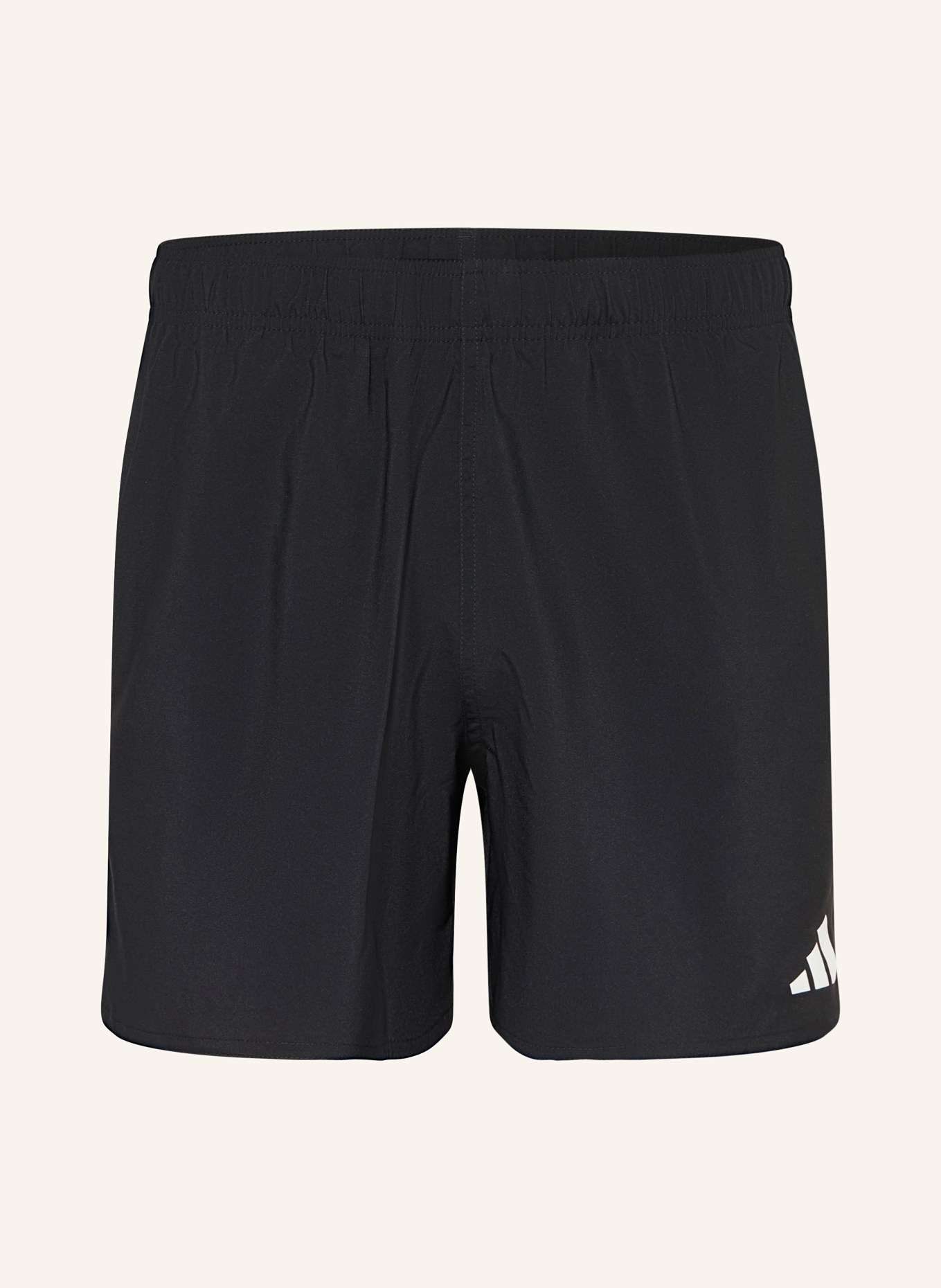 adidas Badeshorts ESSENTIAL 5-INCH: SCHWARZ / WEISS