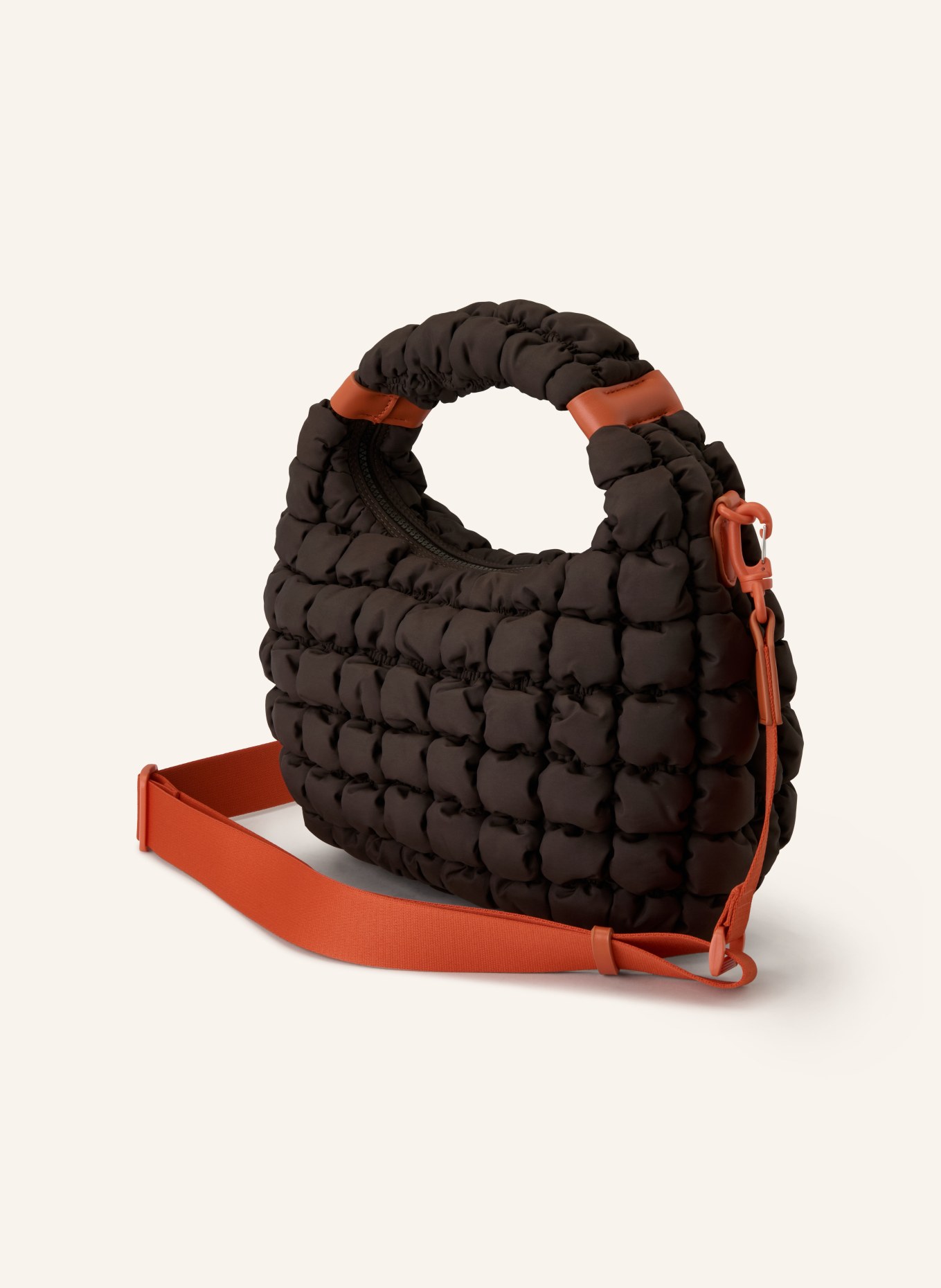 UNIO Torebka KITZBUEHEL S BUBBLE: BRĄZOWY / POMARAŃCZOWY