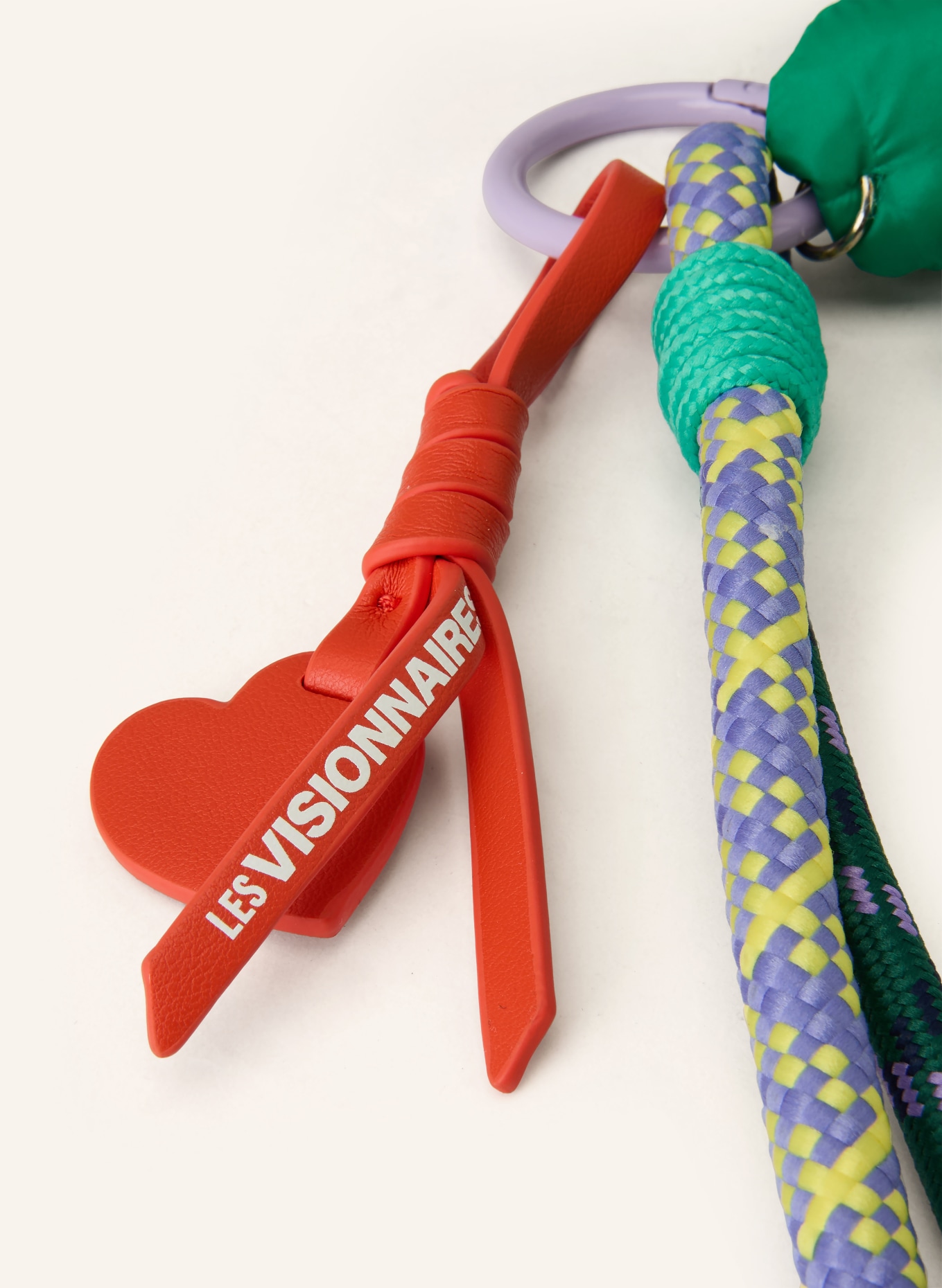 UNIO Taschenanhänger: GRÜN / ROSA / HELLLILA