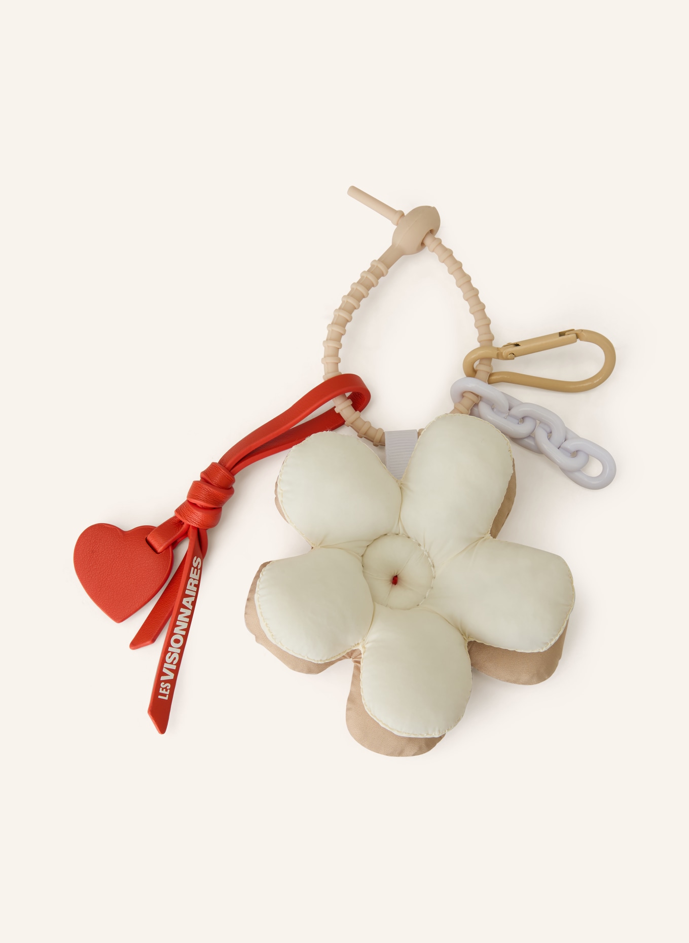 UNIO brelok do torebki: BEŻOWY / ECRU