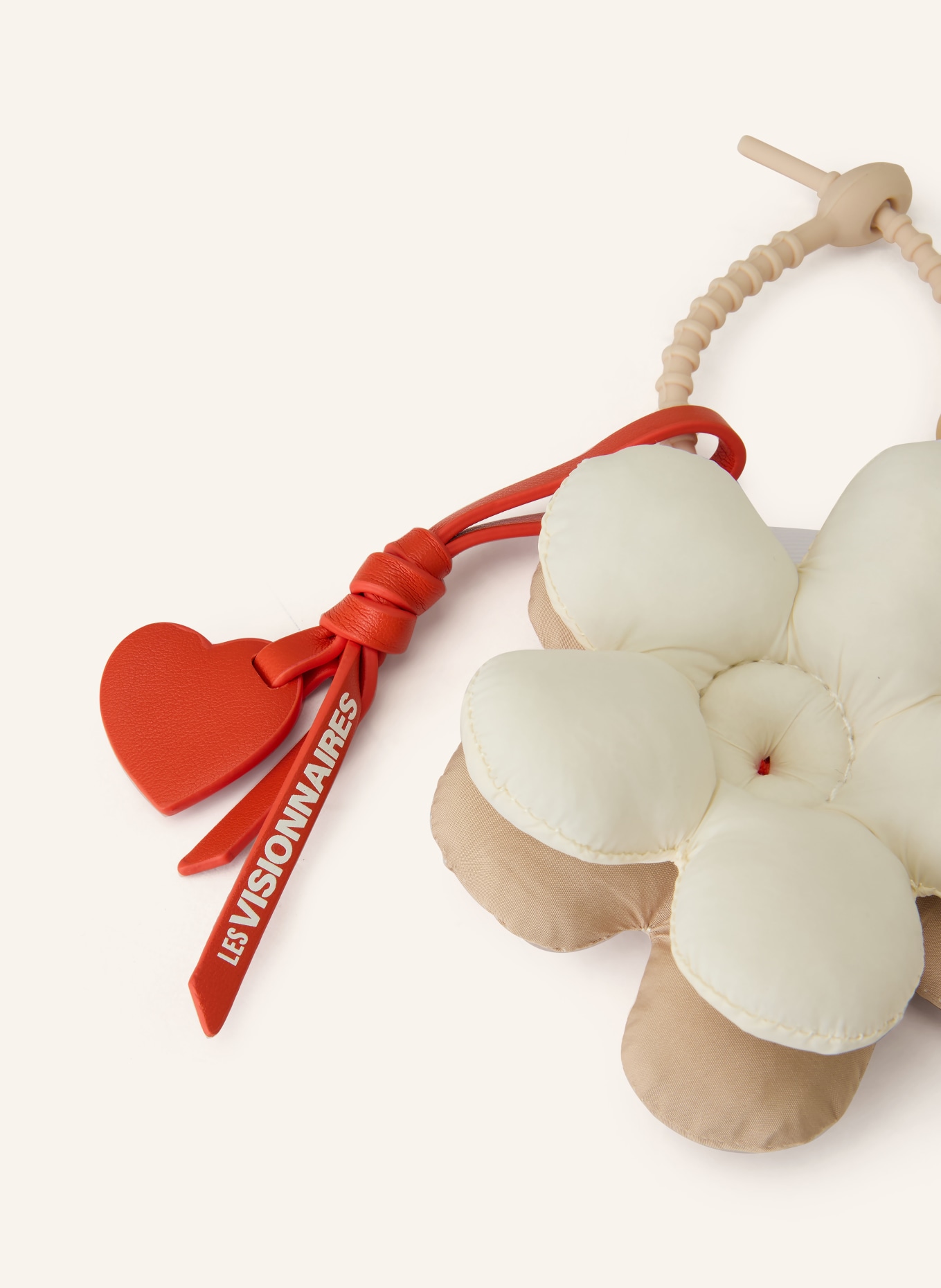 UNIO brelok do torebki: BEŻOWY / ECRU