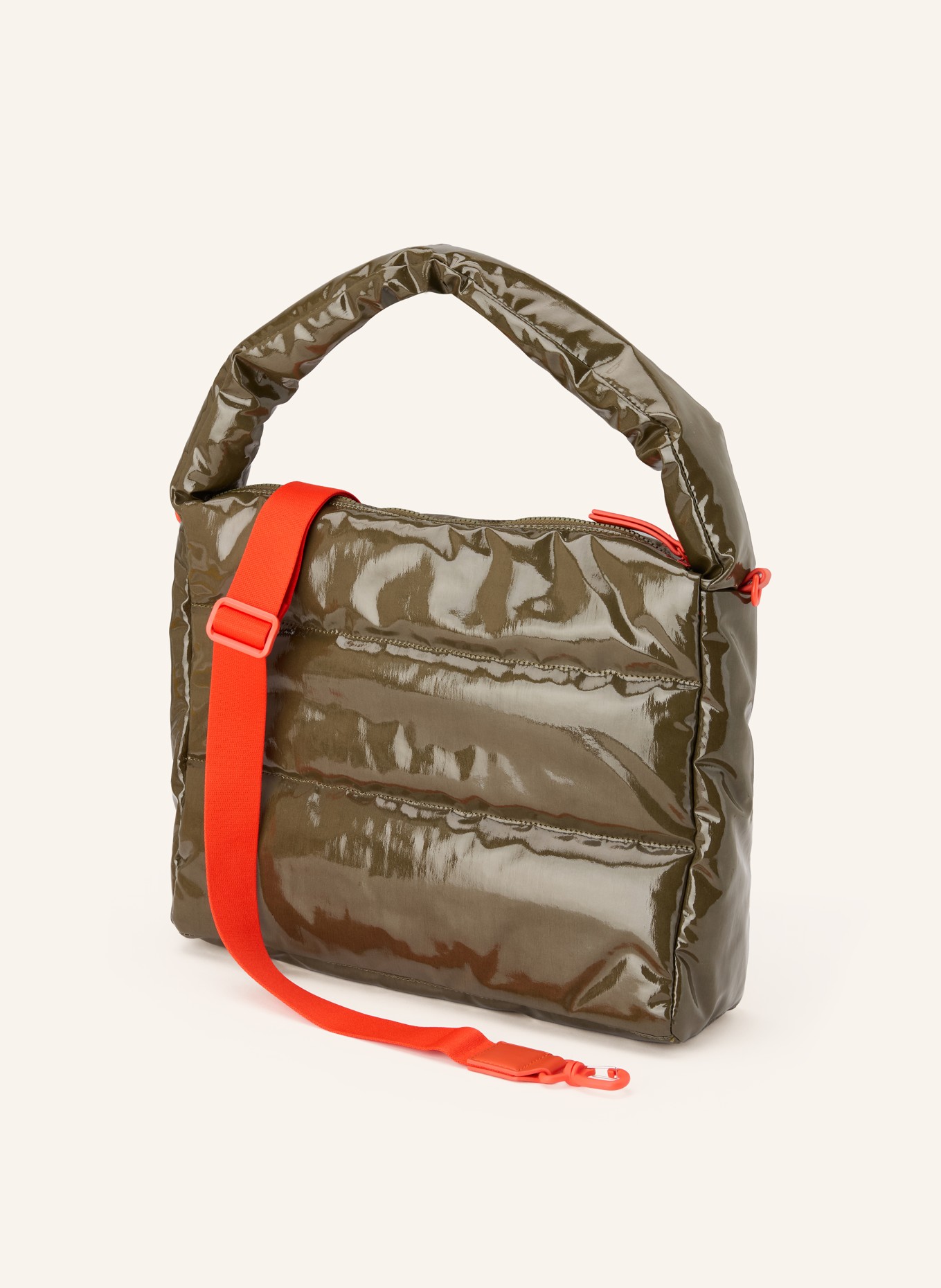 UNIO Schultertasche LACQUER: KHAKI