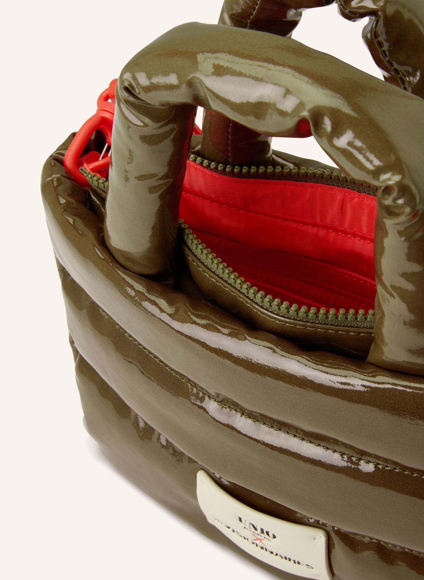 UNIO Torebka CORTINA: ZIELONY / POMARAŃCZOWY