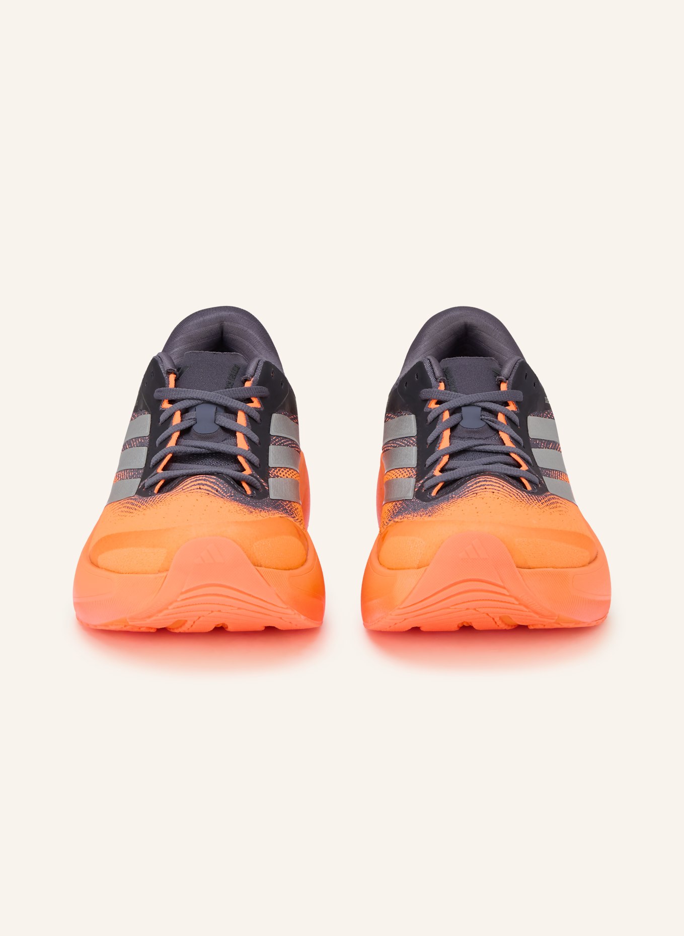 adidas SUPERNOVA RISE 3 running shoes: NEON ORANGE / DARK GRAY