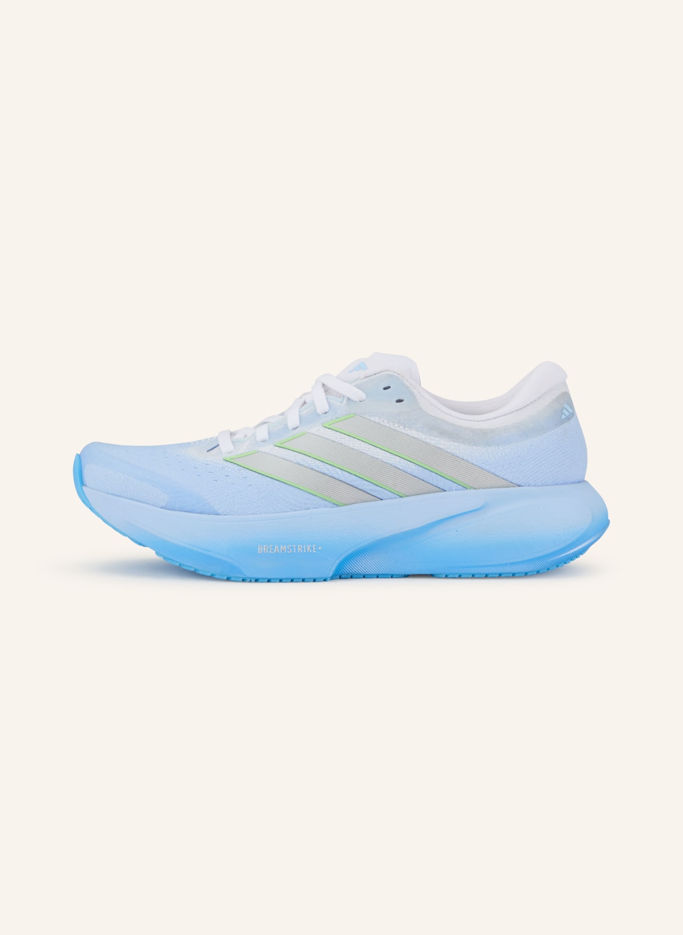 adidas Laufschuhe SUPERNOVA RISE 3: HELLBLAU / SILBER / WEISS