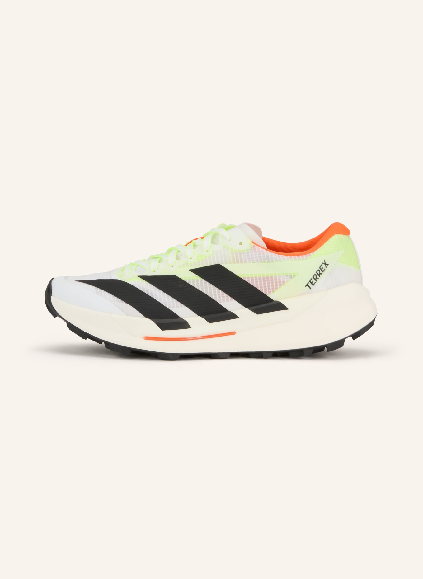 adidas TERREX Laufschuhe TERREX AGRAVIC AT: WEISS / NEONORANGE / SCHWARZ