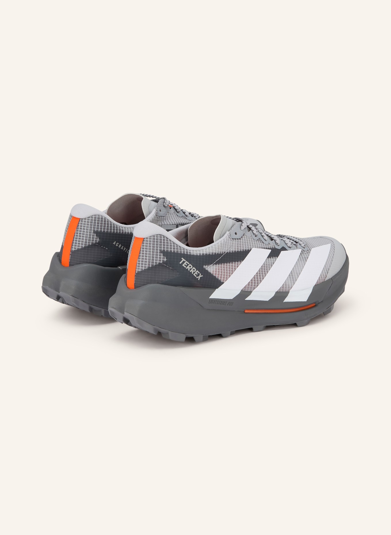 adidas TERREX Laufschuhe TERREX AGRAVIC AT: HELLGRAU / DUNKELGRAU / WEISS