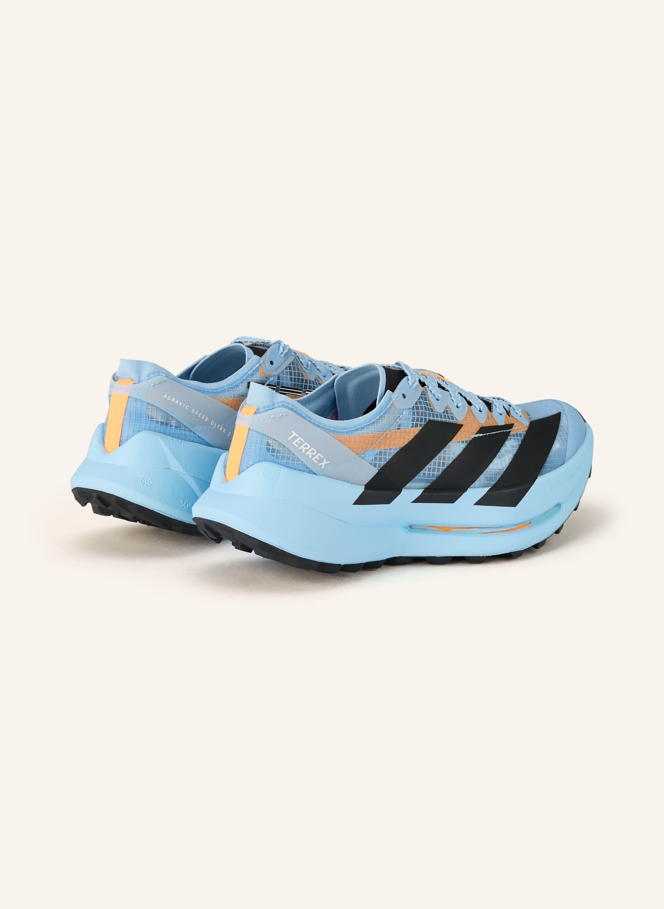 adidas TERREX Boty pro trailový běh TERREX AGRAVIC SPEED ULTRA 2: TMAVĚ MODRÁ / TMAVĚ ORANŽOVÁ / ČERNÁ