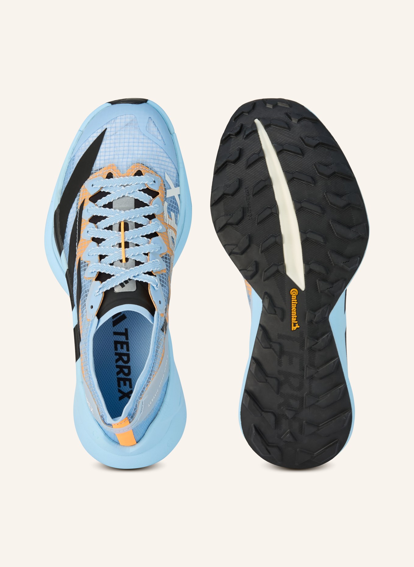 adidas TERREX Boty pro trailový běh TERREX AGRAVIC SPEED ULTRA 2: TMAVĚ MODRÁ / TMAVĚ ORANŽOVÁ / ČERNÁ