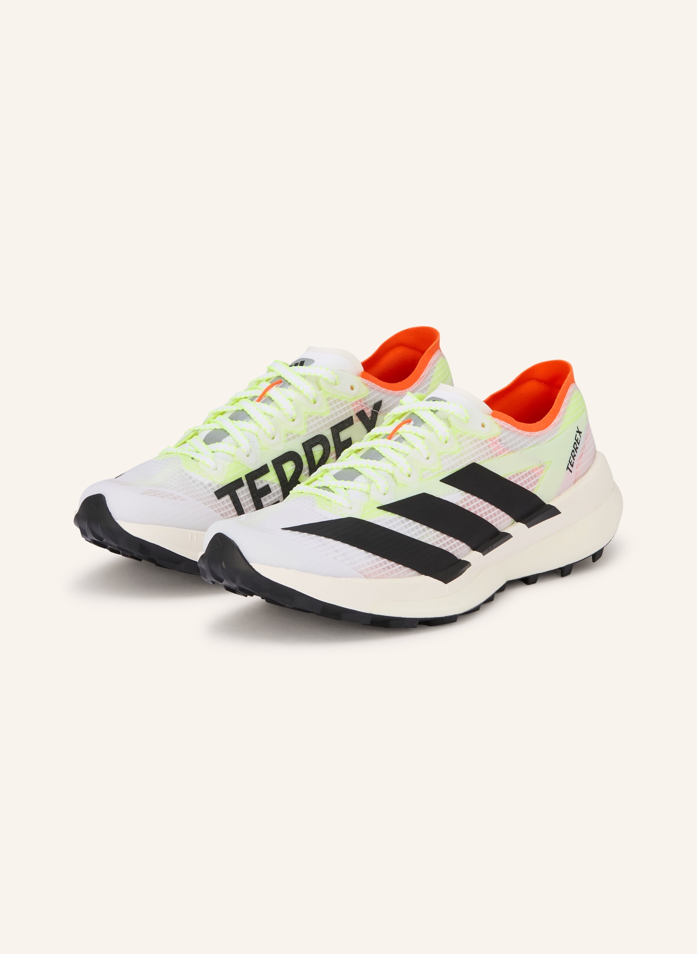 adidas TERREX Trailrunning-Schuhe AGRAVIC SPEED 2: WEISS / NEONGELB / SCHWARZ