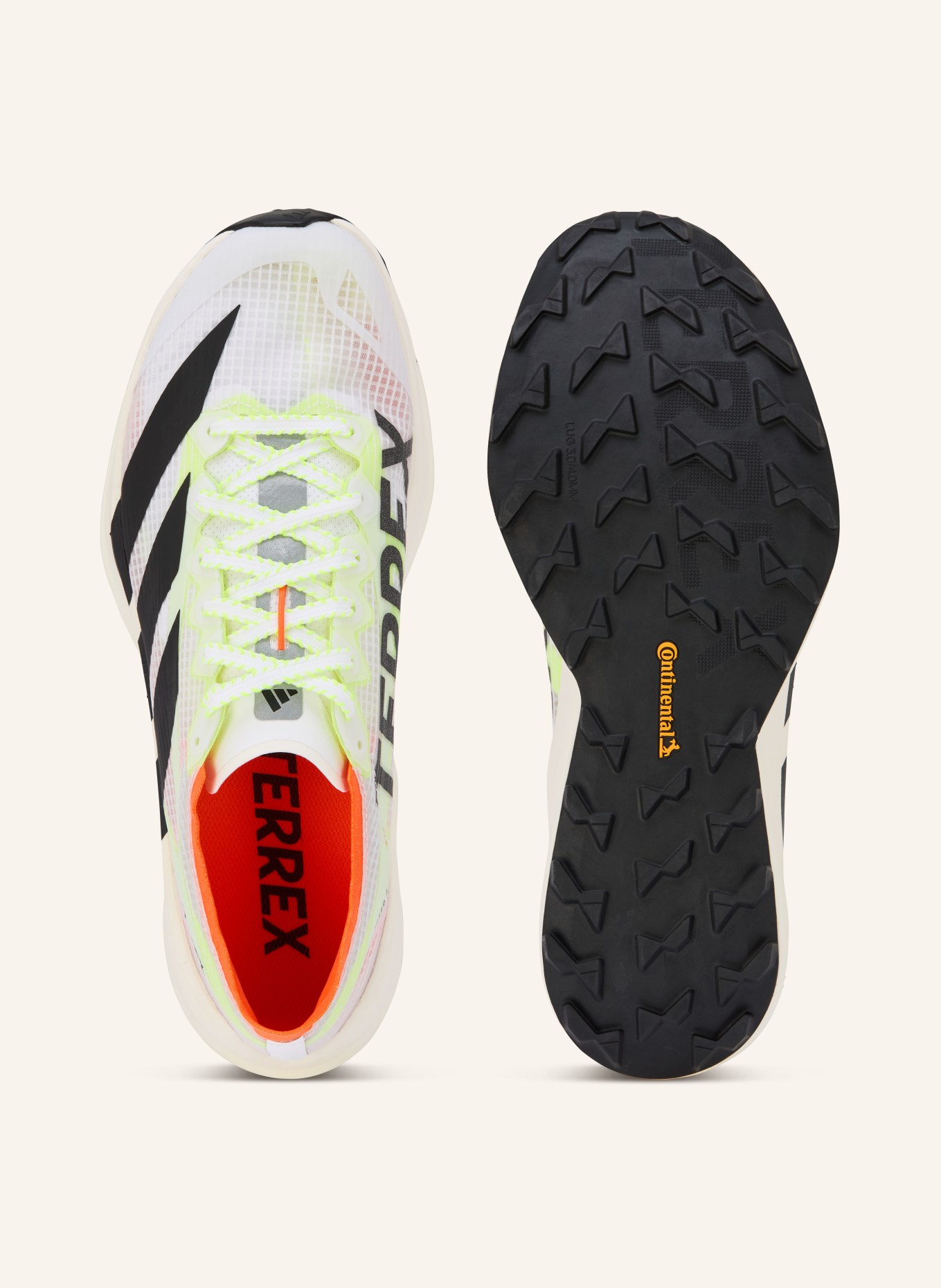 adidas TERREX Trailrunning-Schuhe AGRAVIC SPEED 2: WEISS / NEONGELB / SCHWARZ