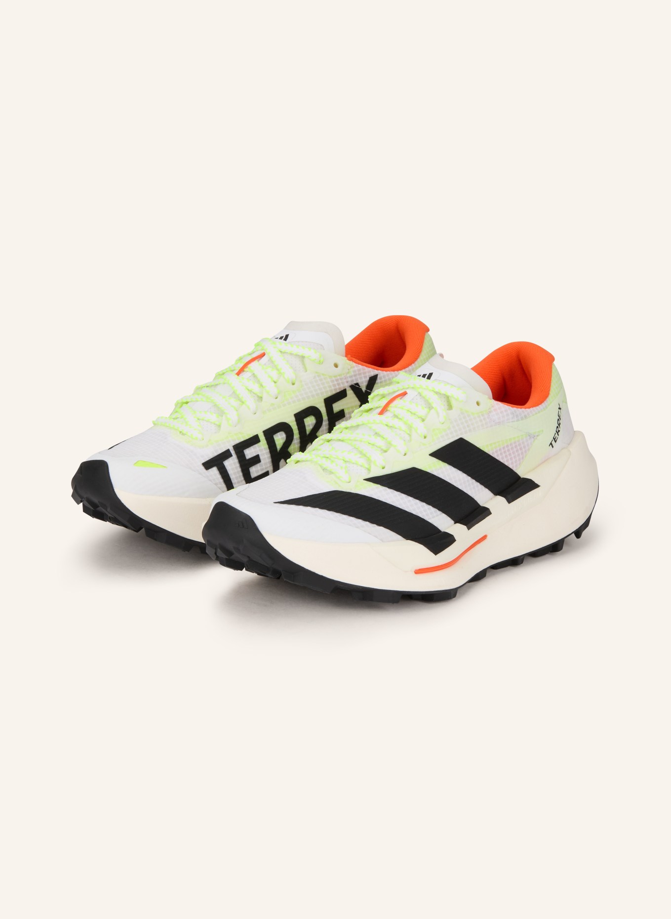 adidas TERREX Buty do biegania w terenie TERREX AGRAVIC SPEED ULTRA 2: BIAŁY / JASKRAWY ŻÓŁTY / CZARNY