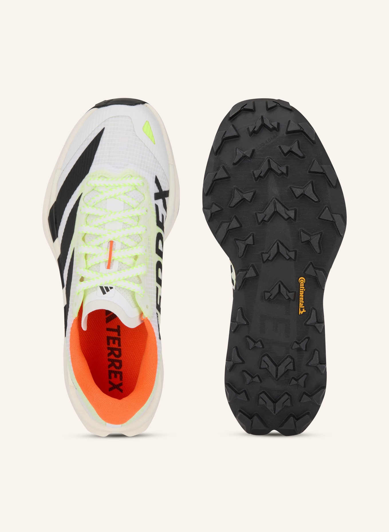 adidas TERREX Buty do biegania w terenie TERREX AGRAVIC SPEED ULTRA 2: BIAŁY / JASKRAWY ŻÓŁTY / CZARNY