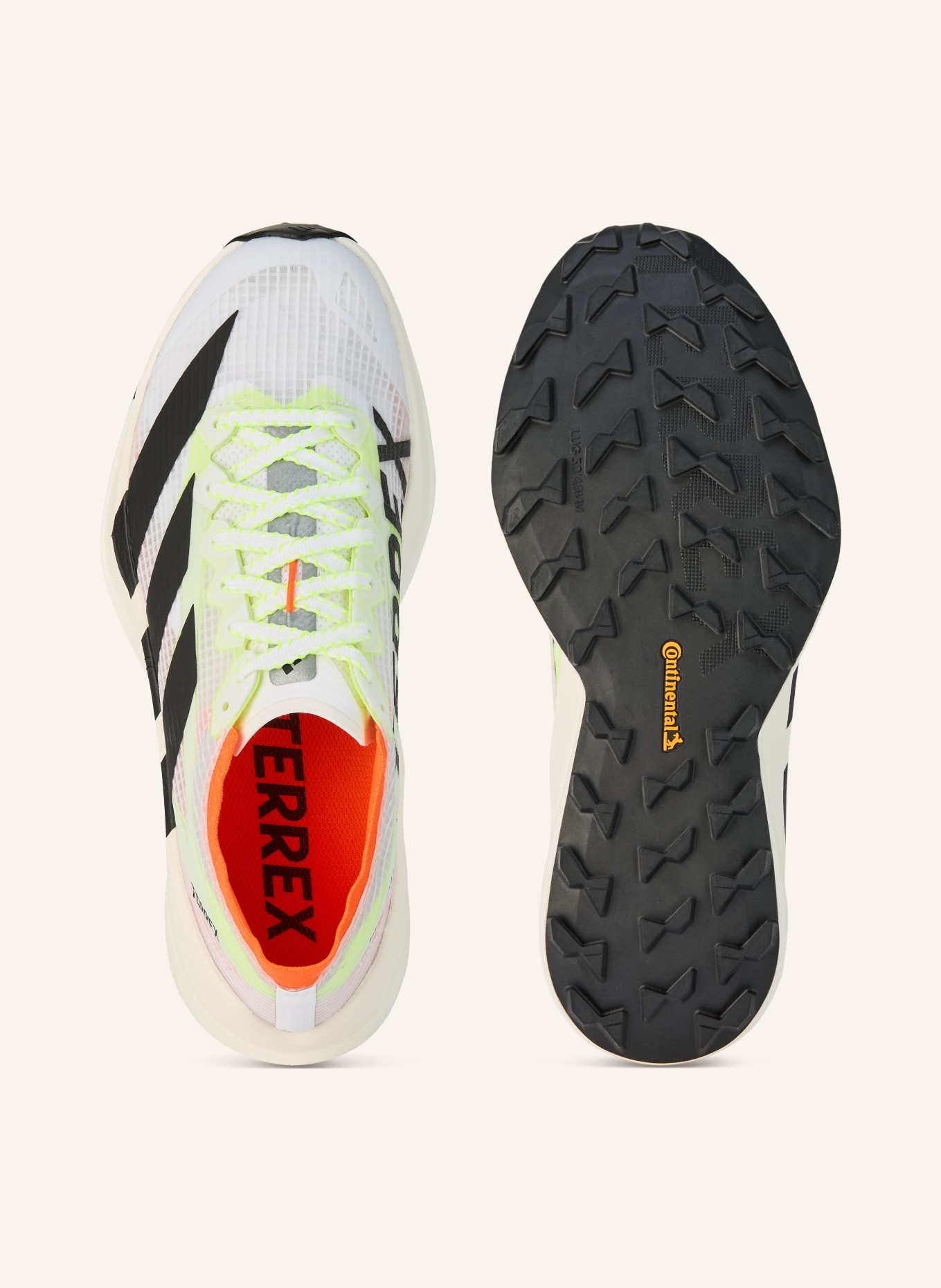 adidas TERREX Trailrunning-Schuhe TERREX AGRAVIC SPEED 2: WEISS / NEONGELB / SCHWARZ