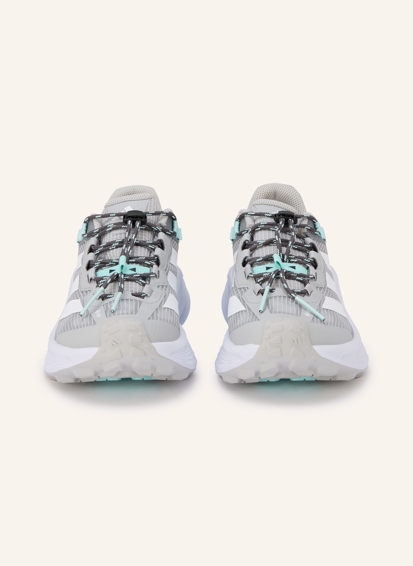 adidas TERREX TERREX FREEHIKER SL GTX hiking boots: LIGHT GRAY / TURQUOISE / WHITE