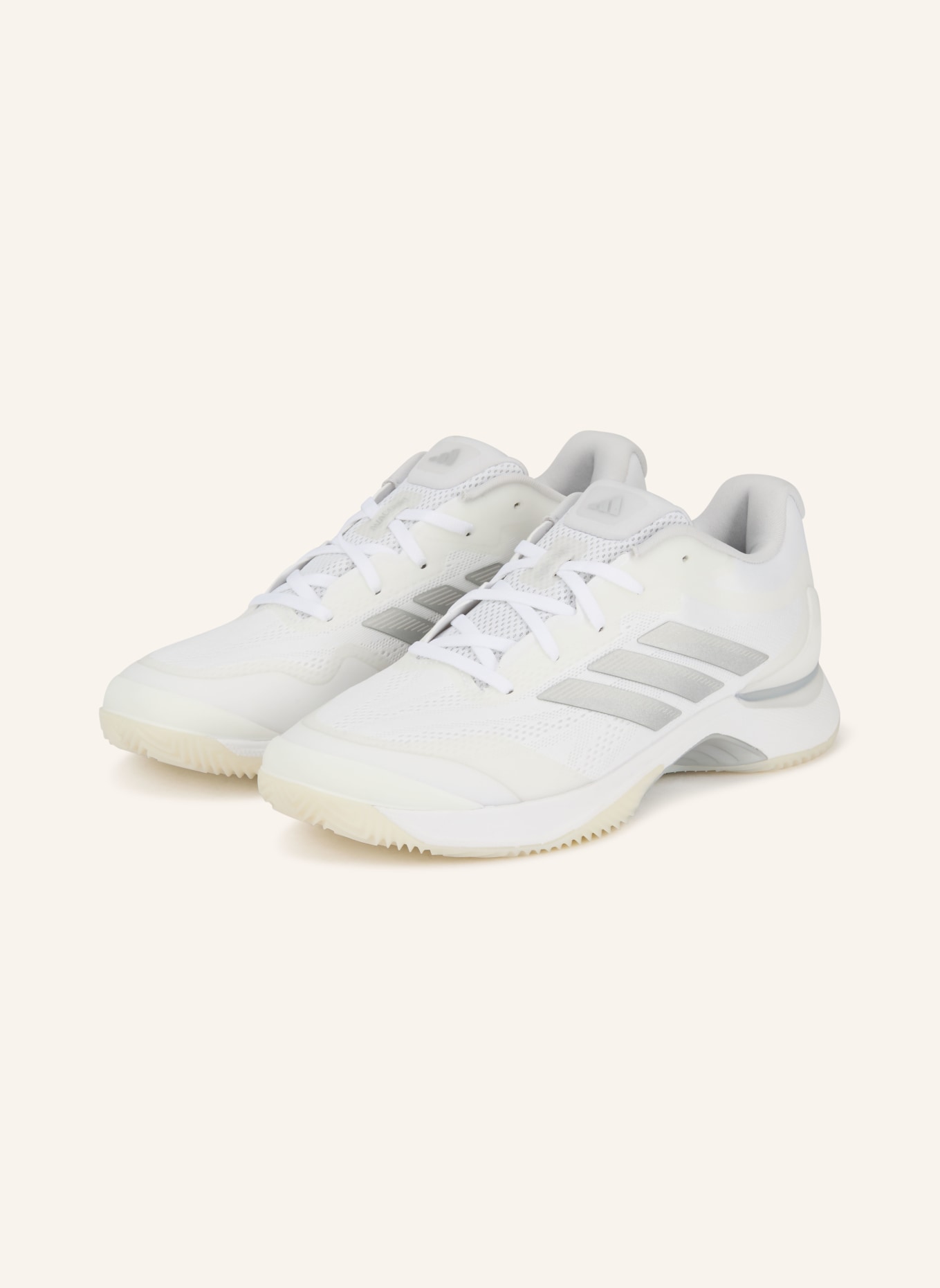adidas Tennisschuhe AVACOURT 3 CLAY,: WEISS / ECRU / GRAU