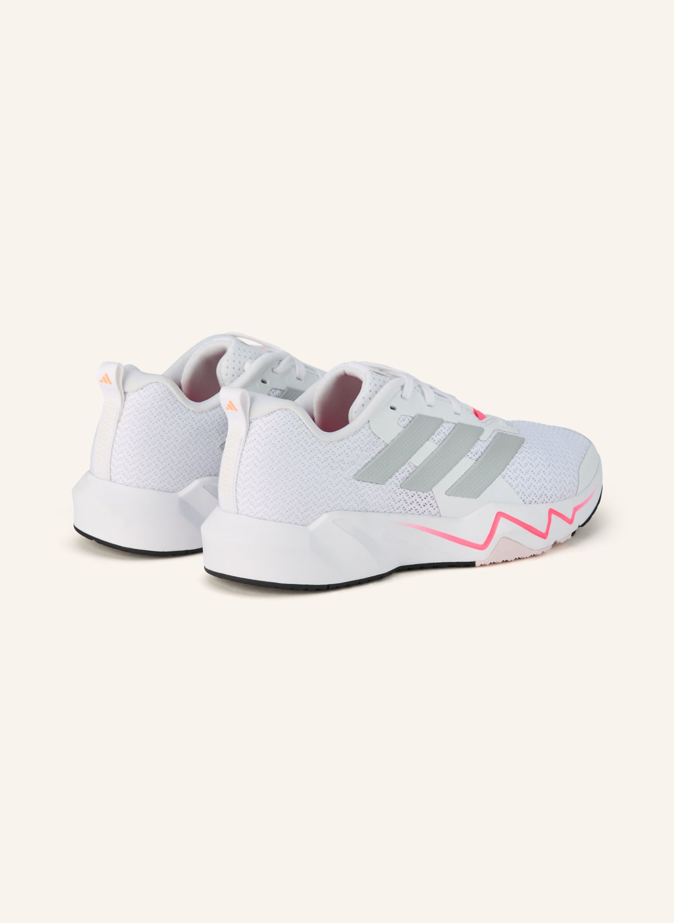 adidas Fitnessschuhe RAPIDMOVE GO: WEISS / NEONROSA / HELLGRAU