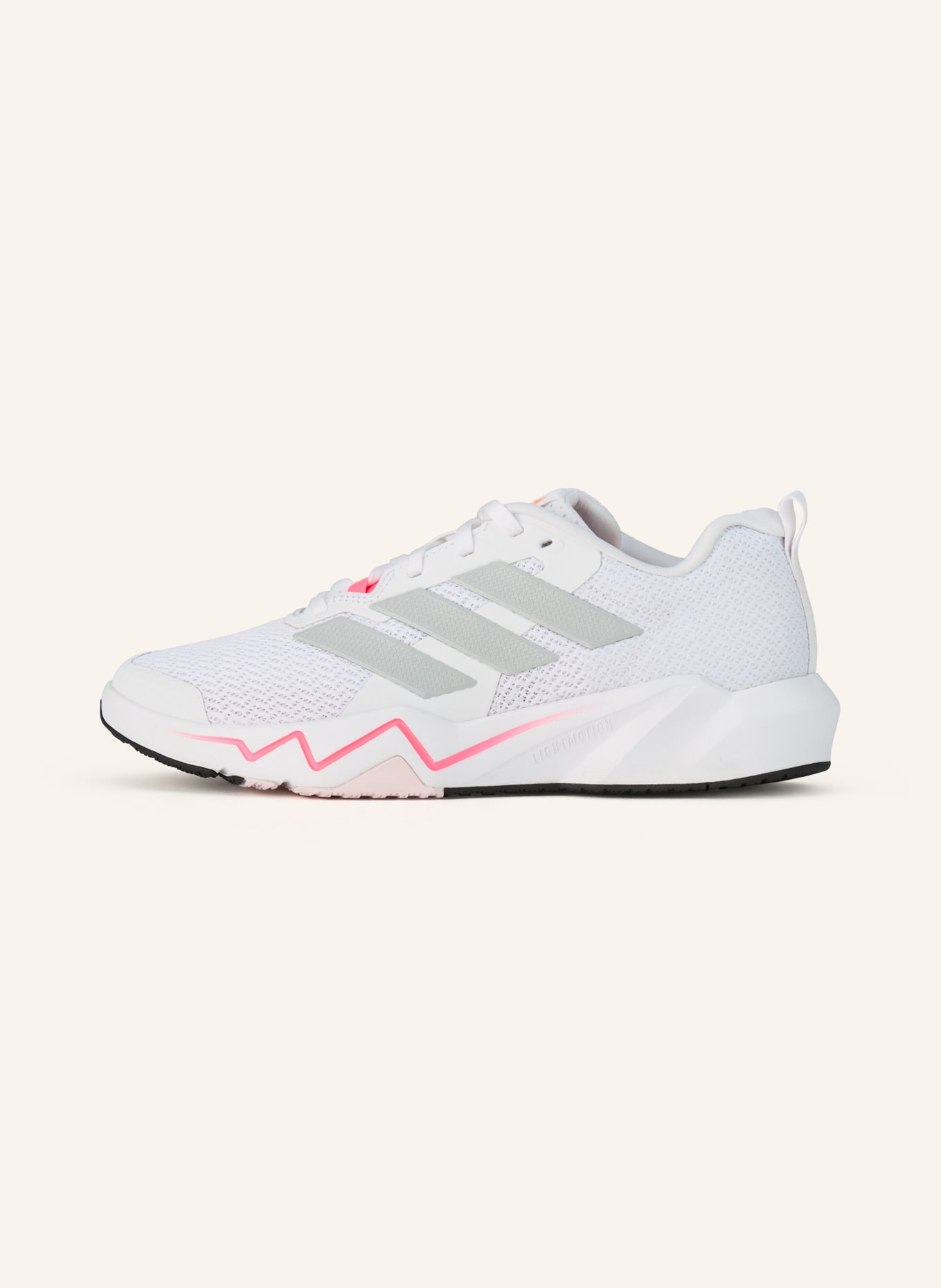 adidas Fitnessschuhe RAPIDMOVE GO: WEISS / NEONROSA / HELLGRAU