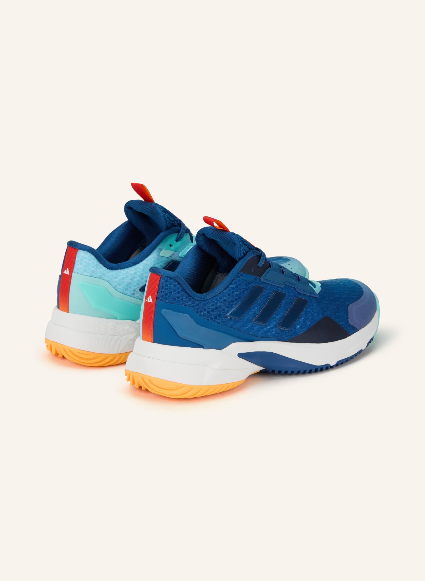 adidas Buty halowe CRAZYFLIGHT 6: NIEBIESKI / TURKUSOWY / BIAŁY