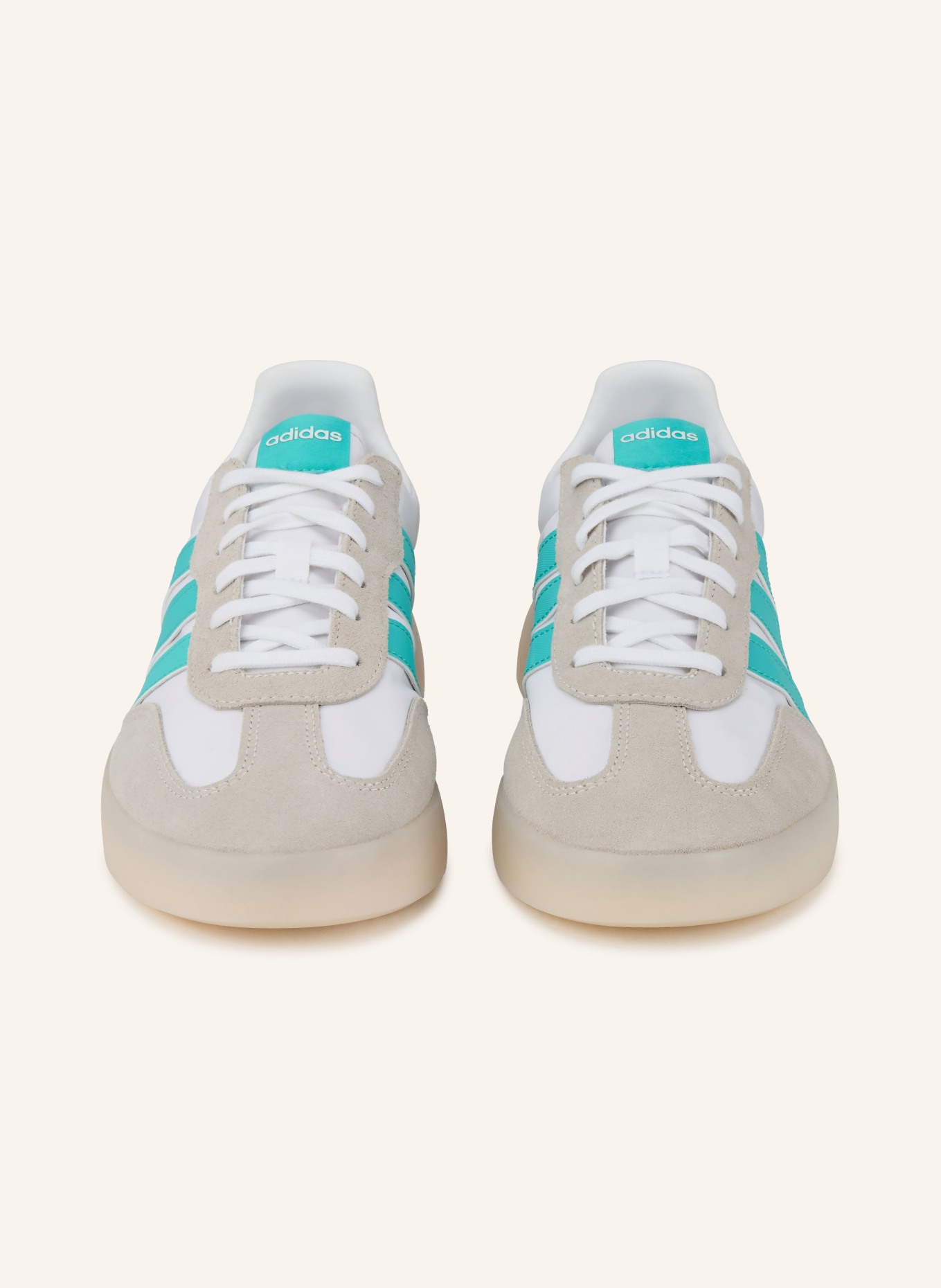 adidas Sneaker BARREDA DECODE MERCEDES: WEISS / HELLGRAU / TÜRKIS