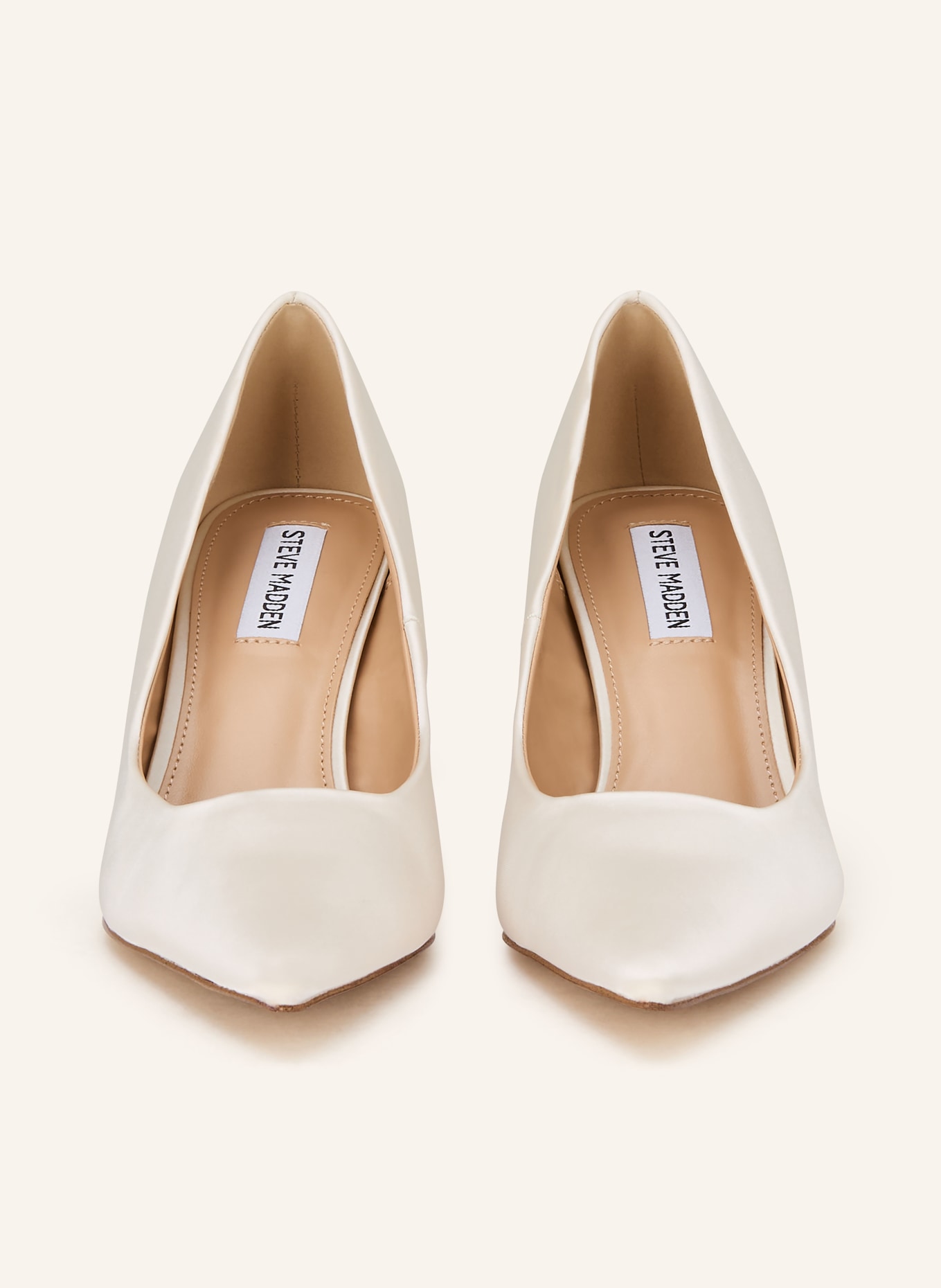 STEVE MADDEN VIVION pumps: CREAM