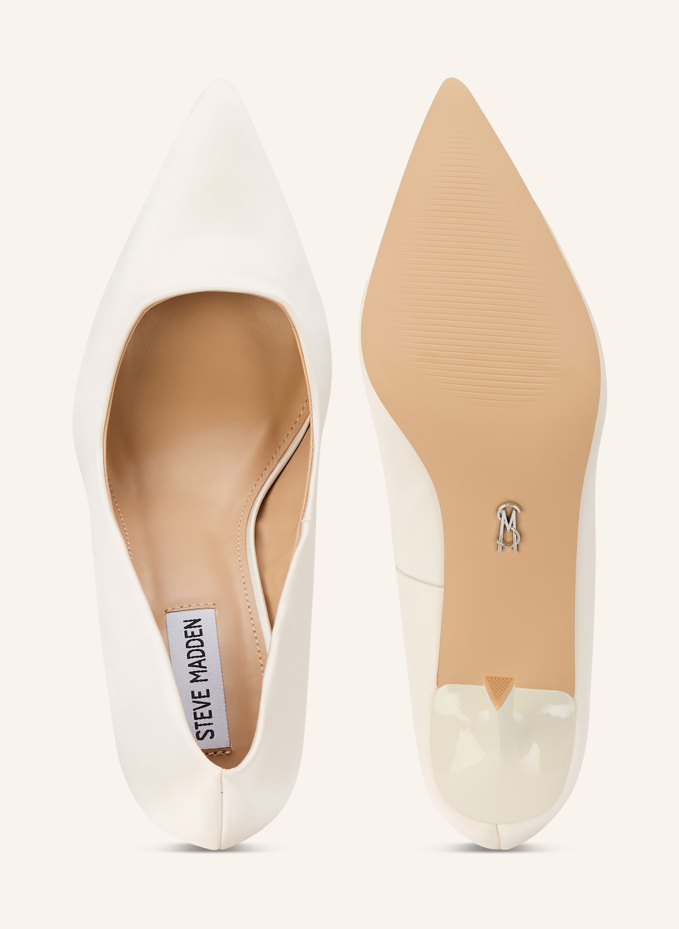STEVE MADDEN VIVION pumps: CREAM