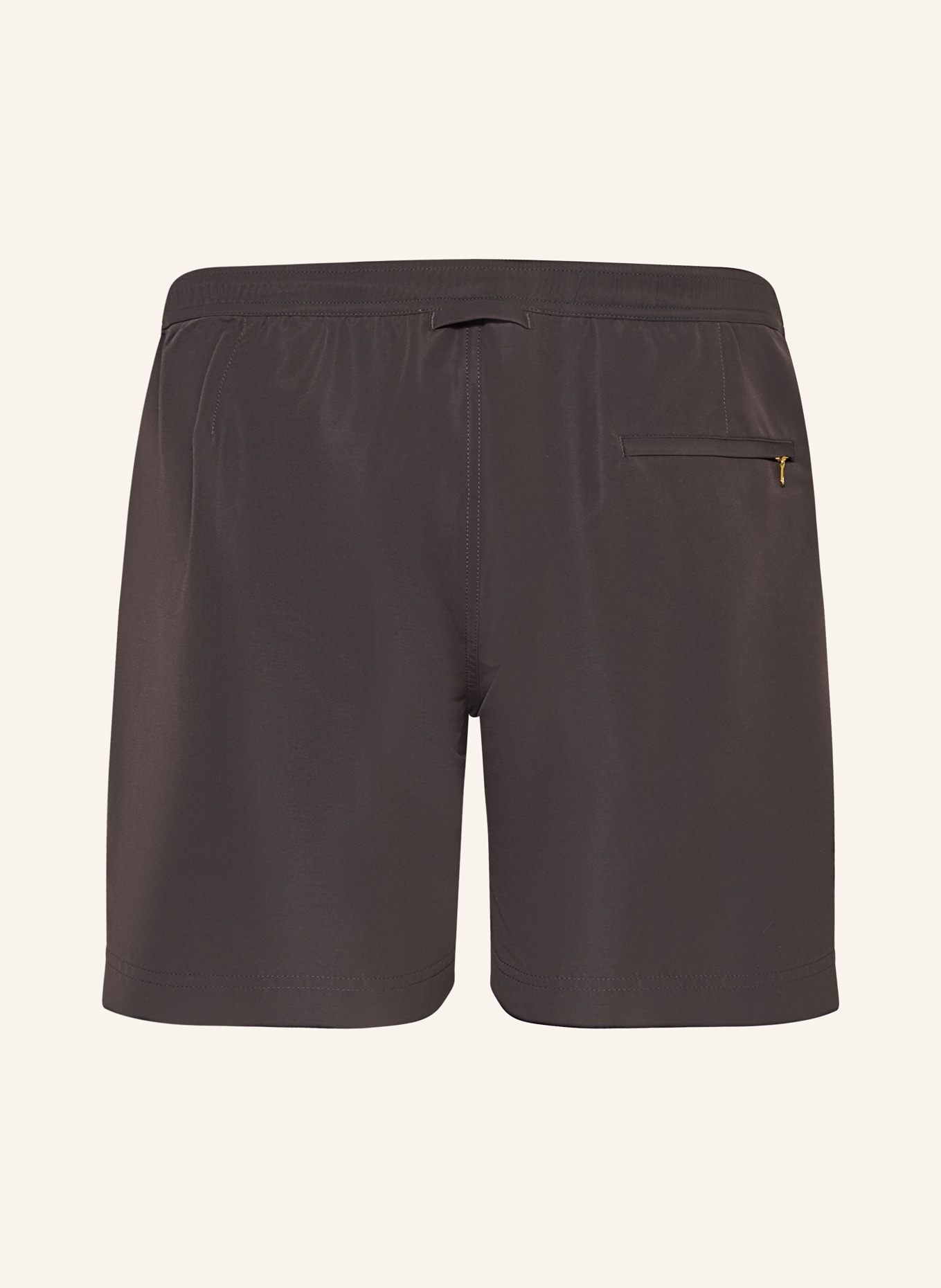 ORLEBAR BROWN BULLDOG DRAWCORD swim shorts: DARK BROWN